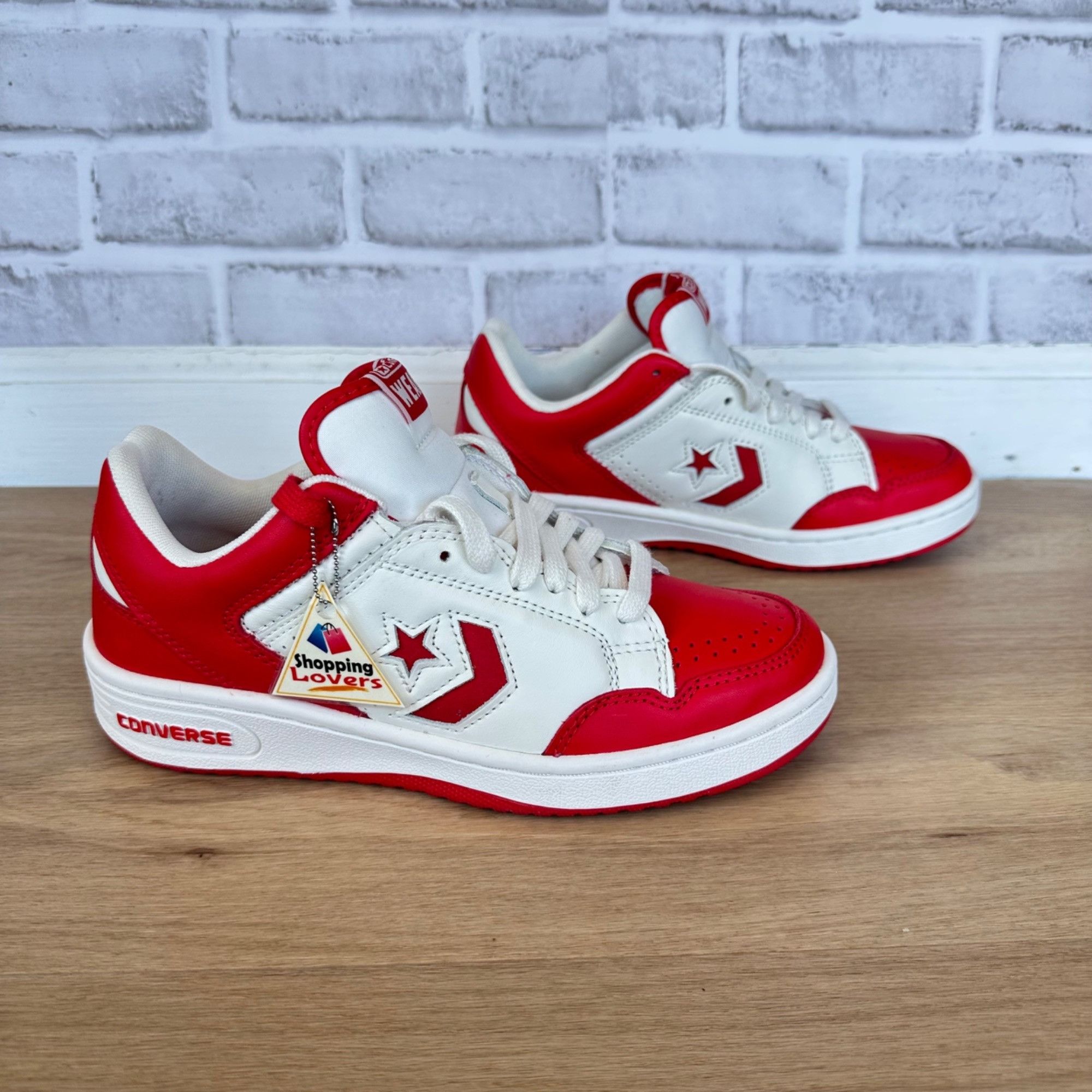 Converse Converse Weapon Low Red White 8.5 Men Shoes Bird Magic Ervin Size US 8.5 / EU 41-42 - 3 Thumbnail