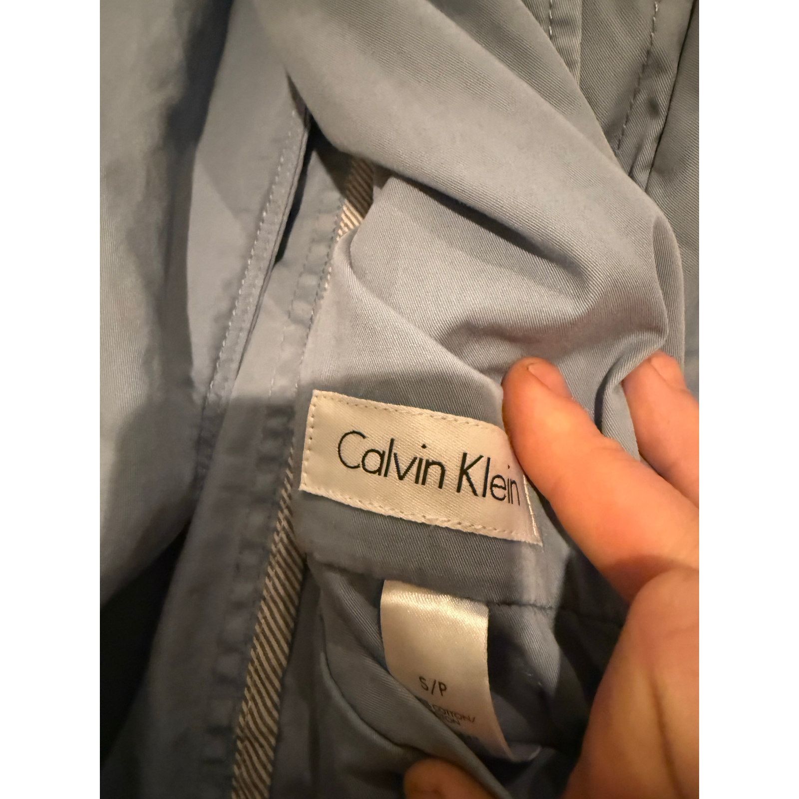 Calvin Klein Calvin Klein Blue Button-Up Shirt - Classic Style Size US S / EU 44-46 / 1 - 3 Thumbnail