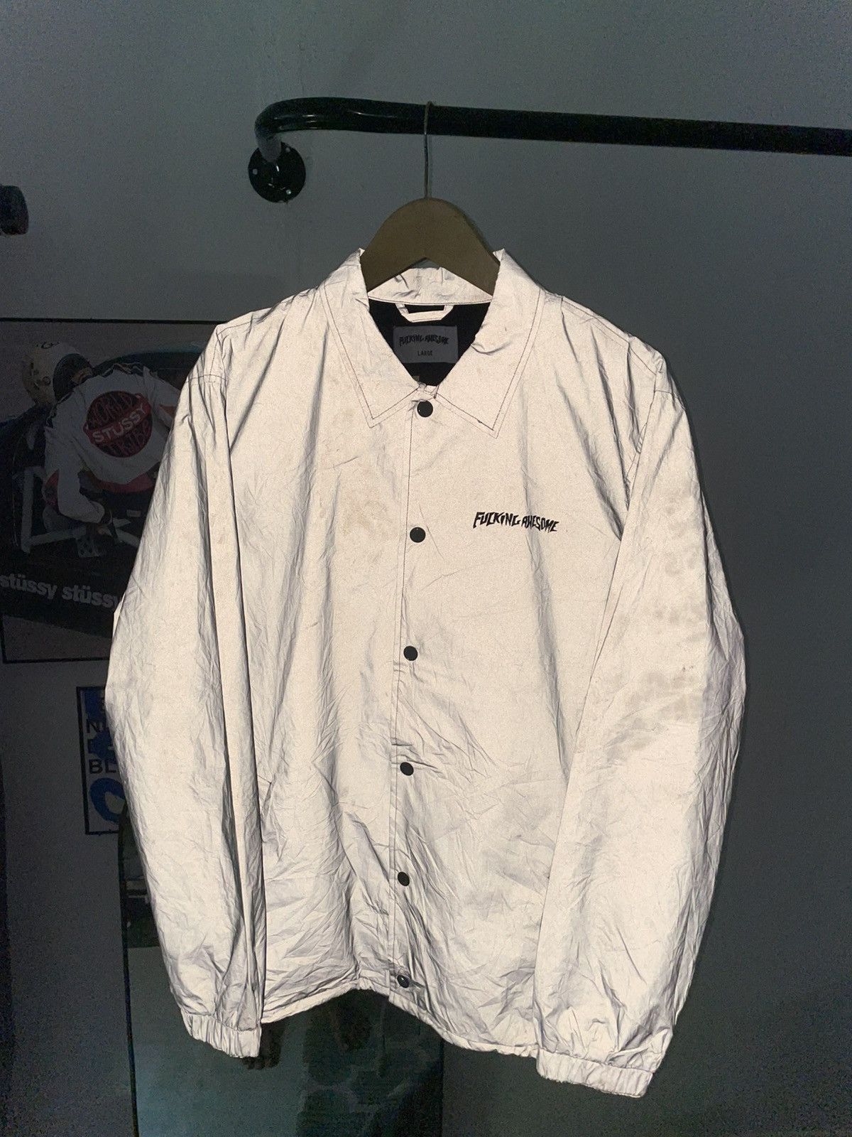 Fucking Awesome FUCKING AWESOME REFLECTIVE COACH JACKETS Size US L / EU 52-54 / 3 - 1 Thumbnail