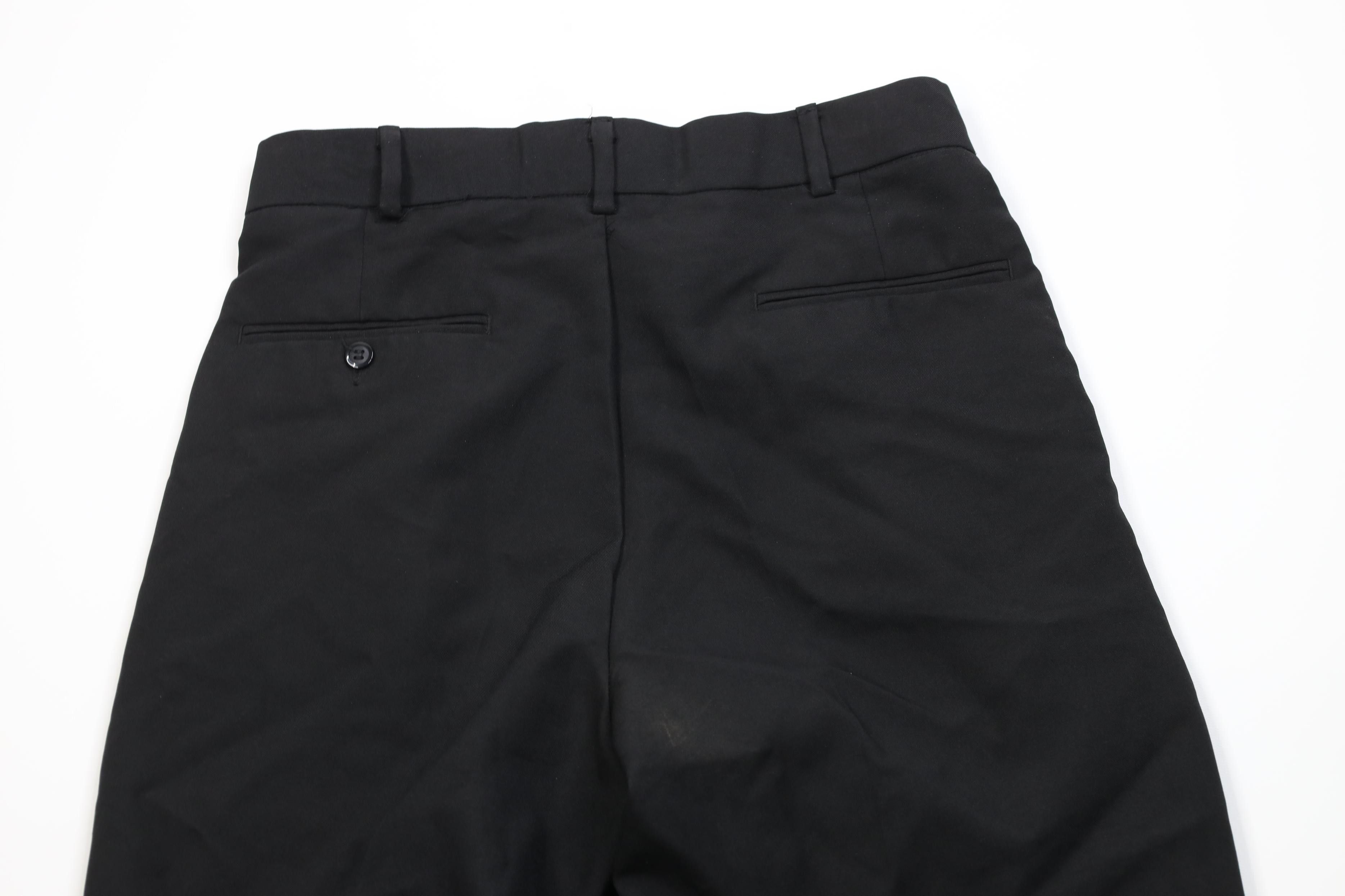Vintage Vintage 90s Streetwear Knit Chino Pants Trousers Black Size US 30 / EU 46 - 12 Thumbnail