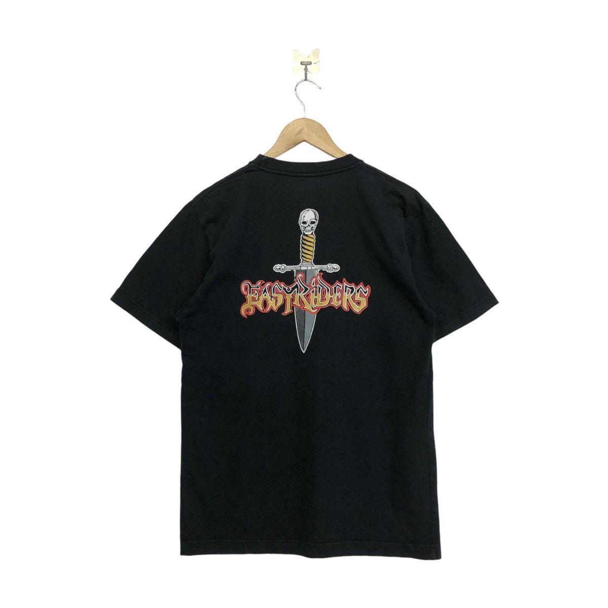 Other *Rare! EASY RIDERS american motorcycle movie skull print tee Size US M / EU 48-50 / 2 - 1 Thumbnail