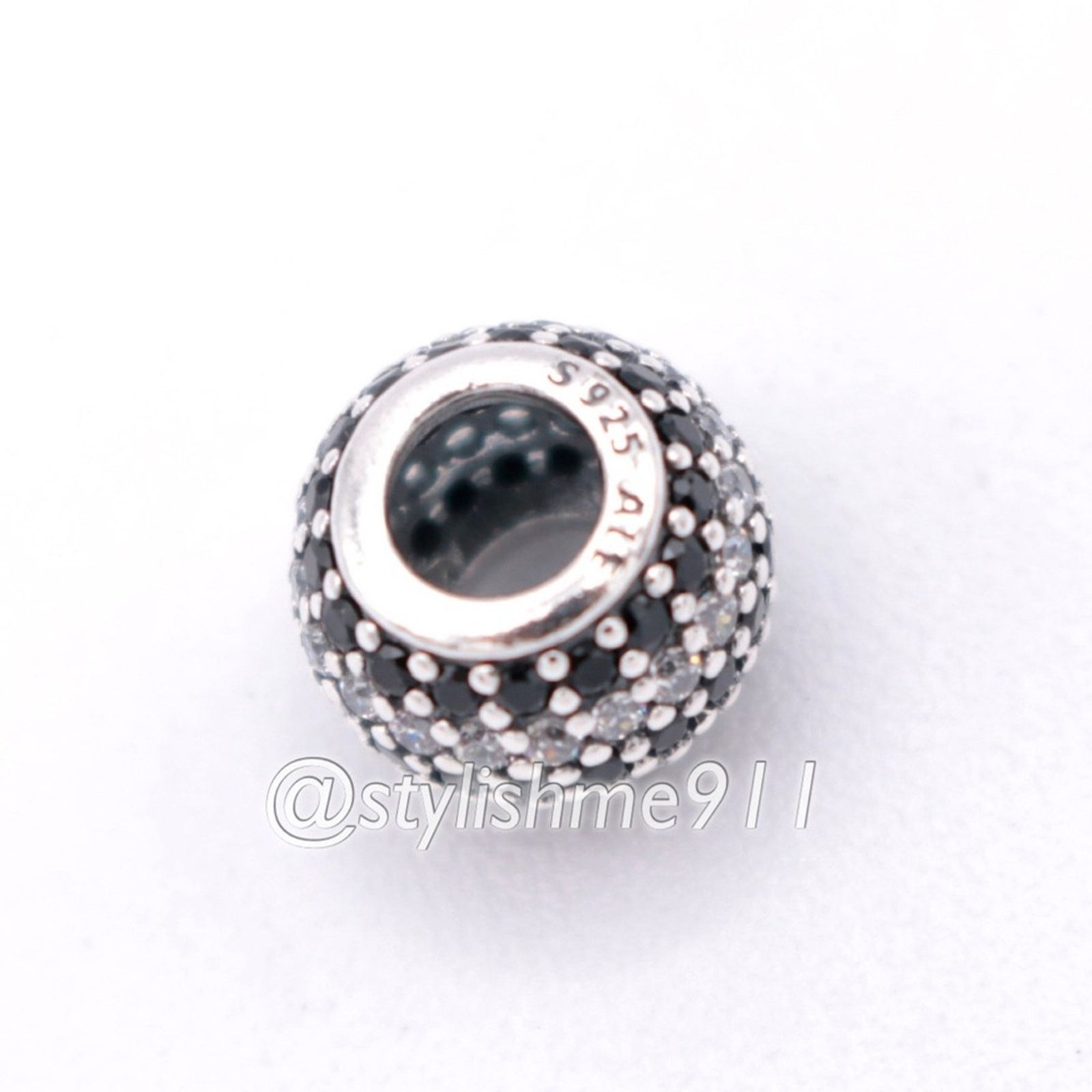 pandora Authentic PANDORA Black Nautical Pave Lights Charm Size ONE SIZE - 7 Thumbnail