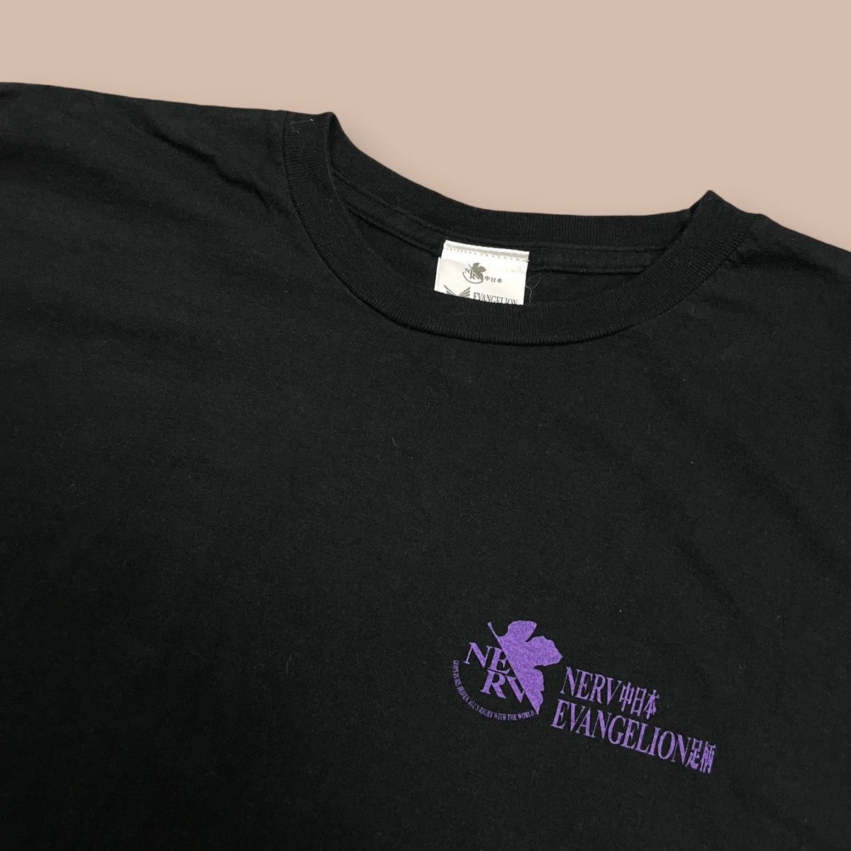 Anime VNEON GENESIS EVANGELION ANIME ILLUSTRATION TEE Size US M / EU 48-50 / 2 - 4 Thumbnail