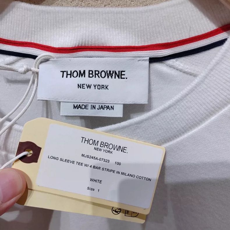 Thom Browne Thom Browne Long sleeve T-shirt Size US XS / EU 42 / 0 - 4 Thumbnail