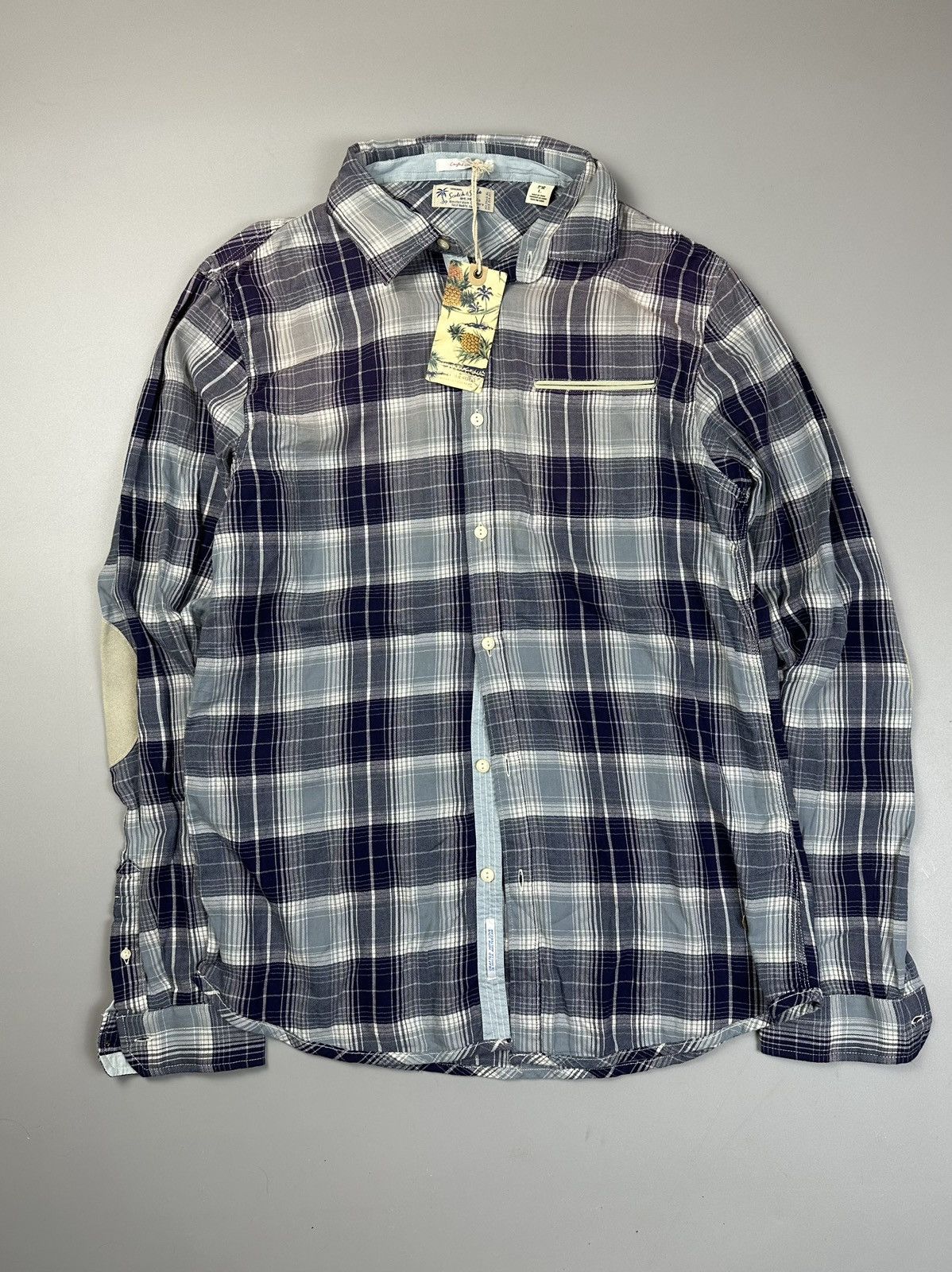 Scotch & Soda Scotch&soda thin check button shirt blue Size US L / EU 52-54 / 3 - 1 Thumbnail