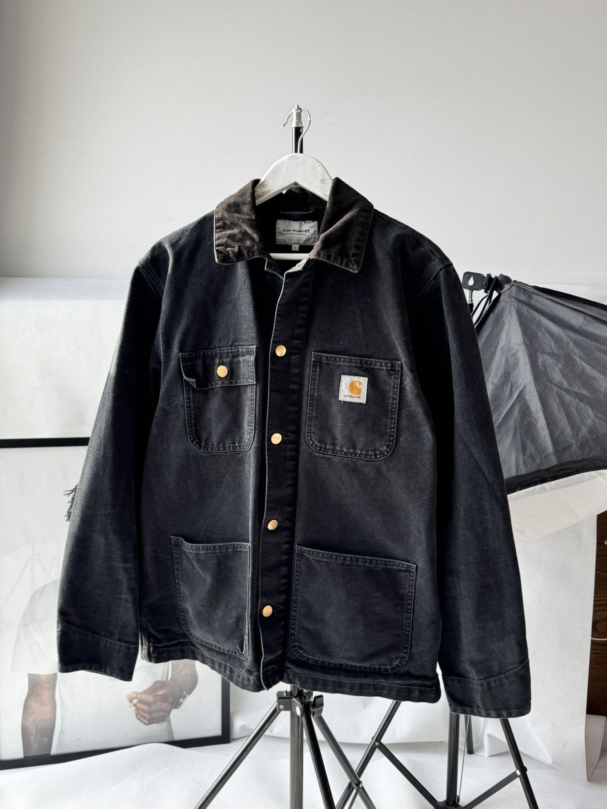 Carhartt WIP OG Detroit Michigan Coat Jacket size L