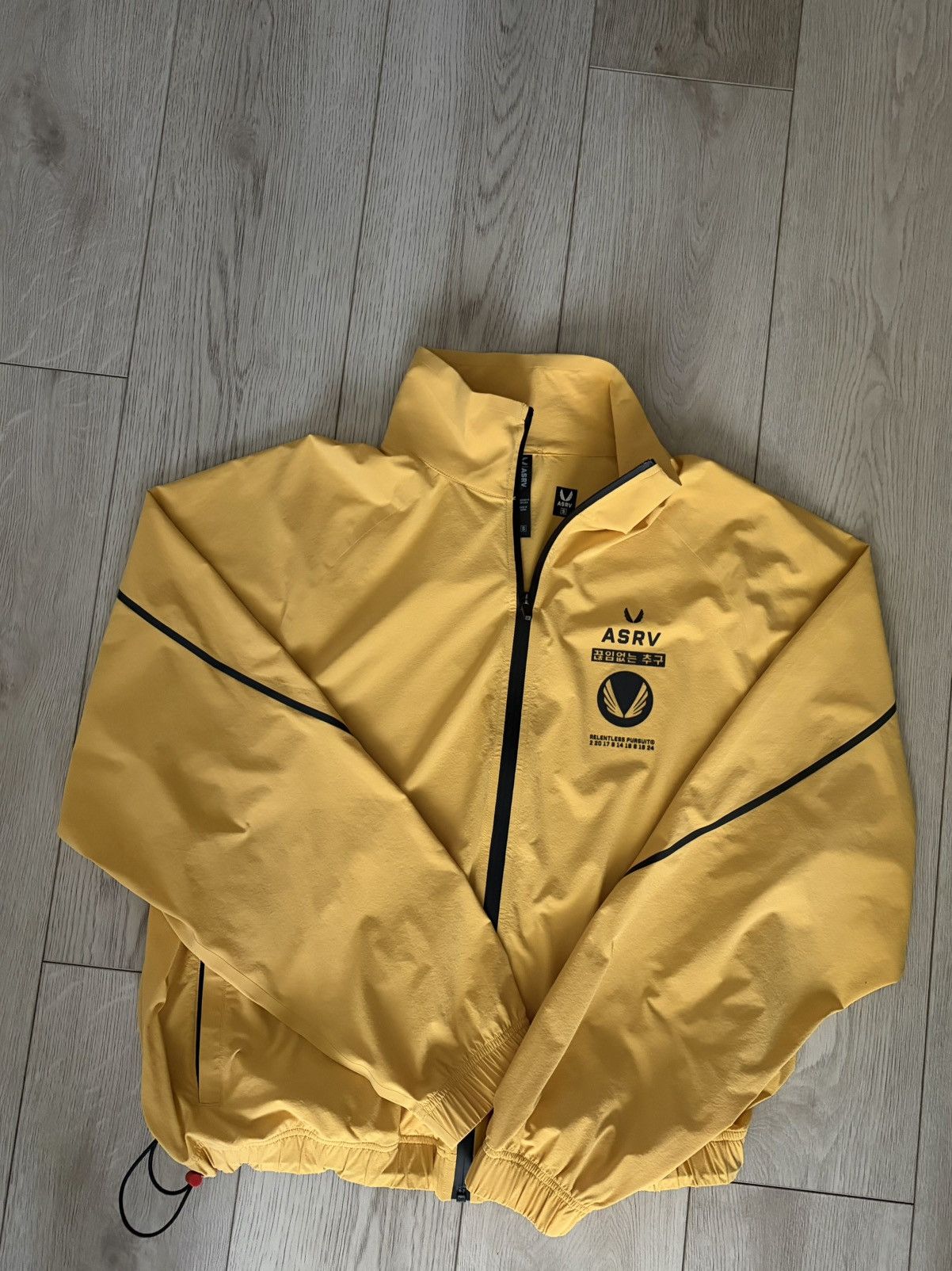 ASRV ASRV Technical Windbreaker Jacket – Yellow (Sold Out) Size US S / EU 44-46 / 1 - 4 Thumbnail