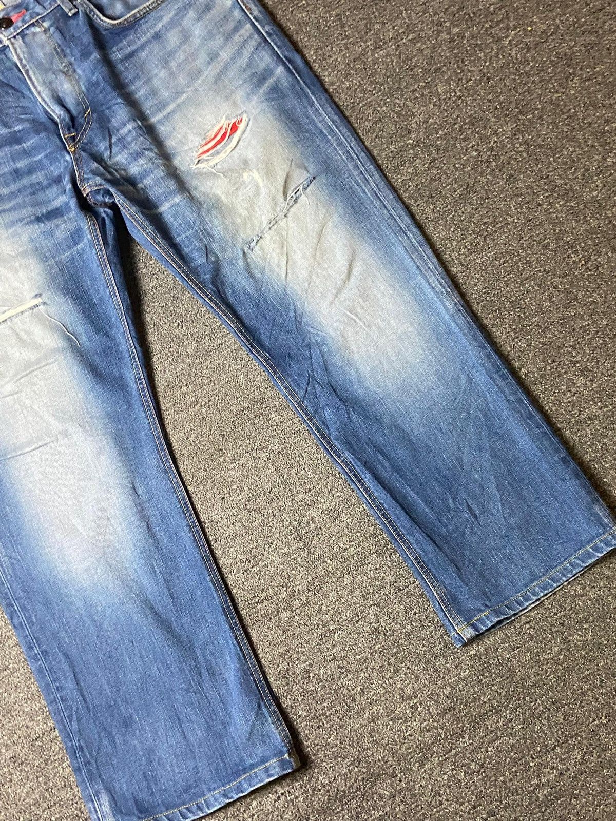 Edwin × Japanese Brand × Vintage Vintage EDWIN 503 Regular Fit Denim Jeans (128) Size US 42 / EU 58 - 4 Thumbnail