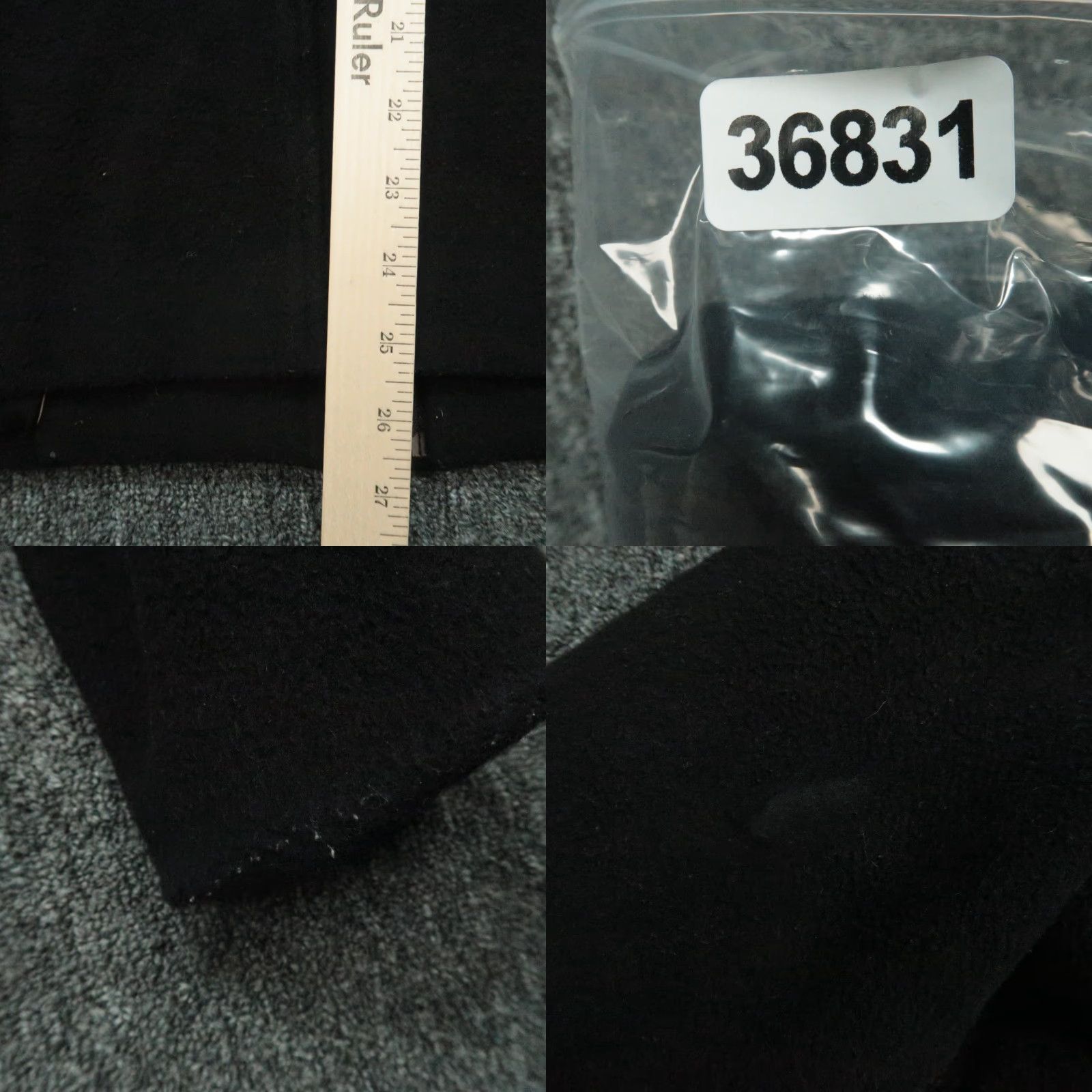 Banana Republic VINTAGE Banana Republic Jacket Mens M Black Wool Cashmere Full Zip Pockets Size US M / EU 48-50 / 2 - 8 Thumbnail