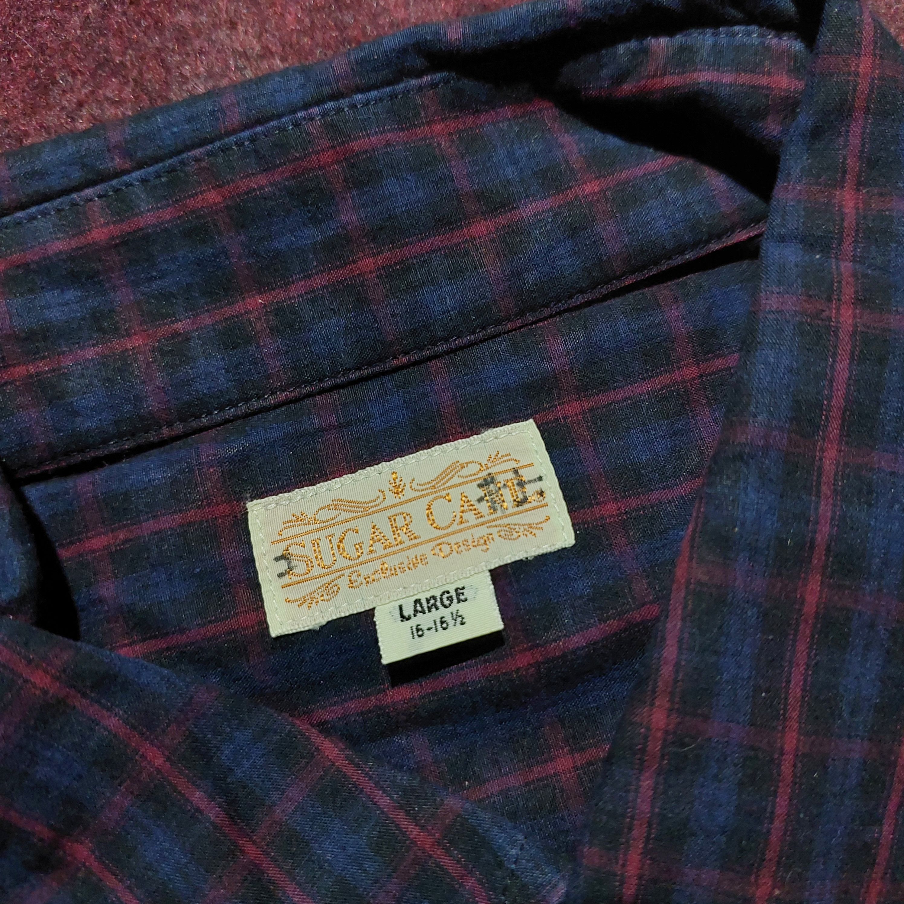 Sugar Cane Sugar Cane plaid L/s shirt Size US L / EU 52-54 / 3 - 5 Thumbnail