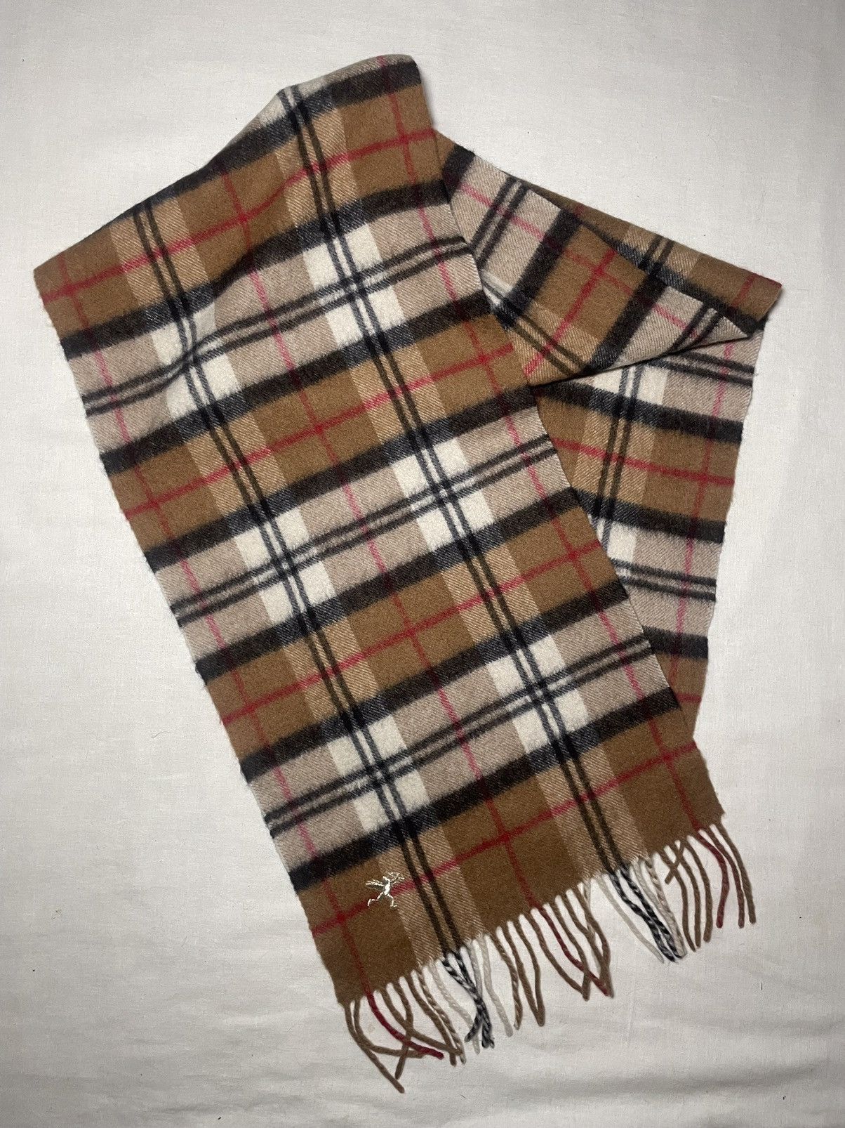 Vintage Creations tartan cashmere scarf Size ONE SIZE - 6 Thumbnail