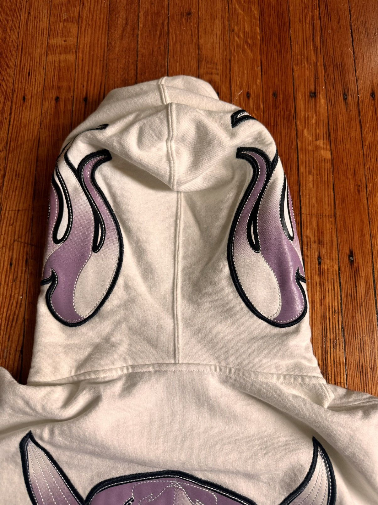 Supreme Supreme Demon Zip Up Hooded Sweatshirt 'White' Size US M / EU 48-50 / 2 - 11 Thumbnail