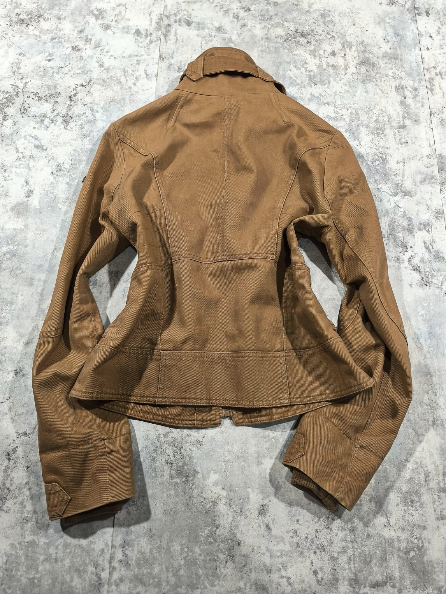 Other Archival Avantgarde Cotton Denim Slim Jacket Grunge Size M / US 6-8 / IT 42-44 - 6 Thumbnail