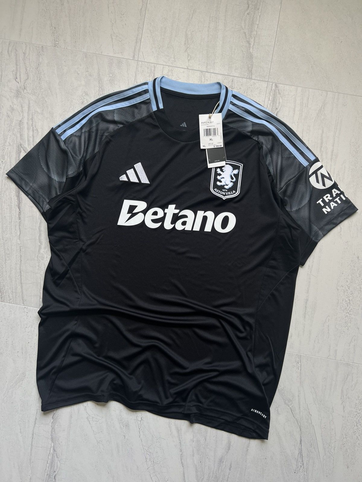 Adidas Adidas Aston Villa FC Soccer Futbol Jersey Kit Size US XL / EU 56 / 4 - 1 Thumbnail