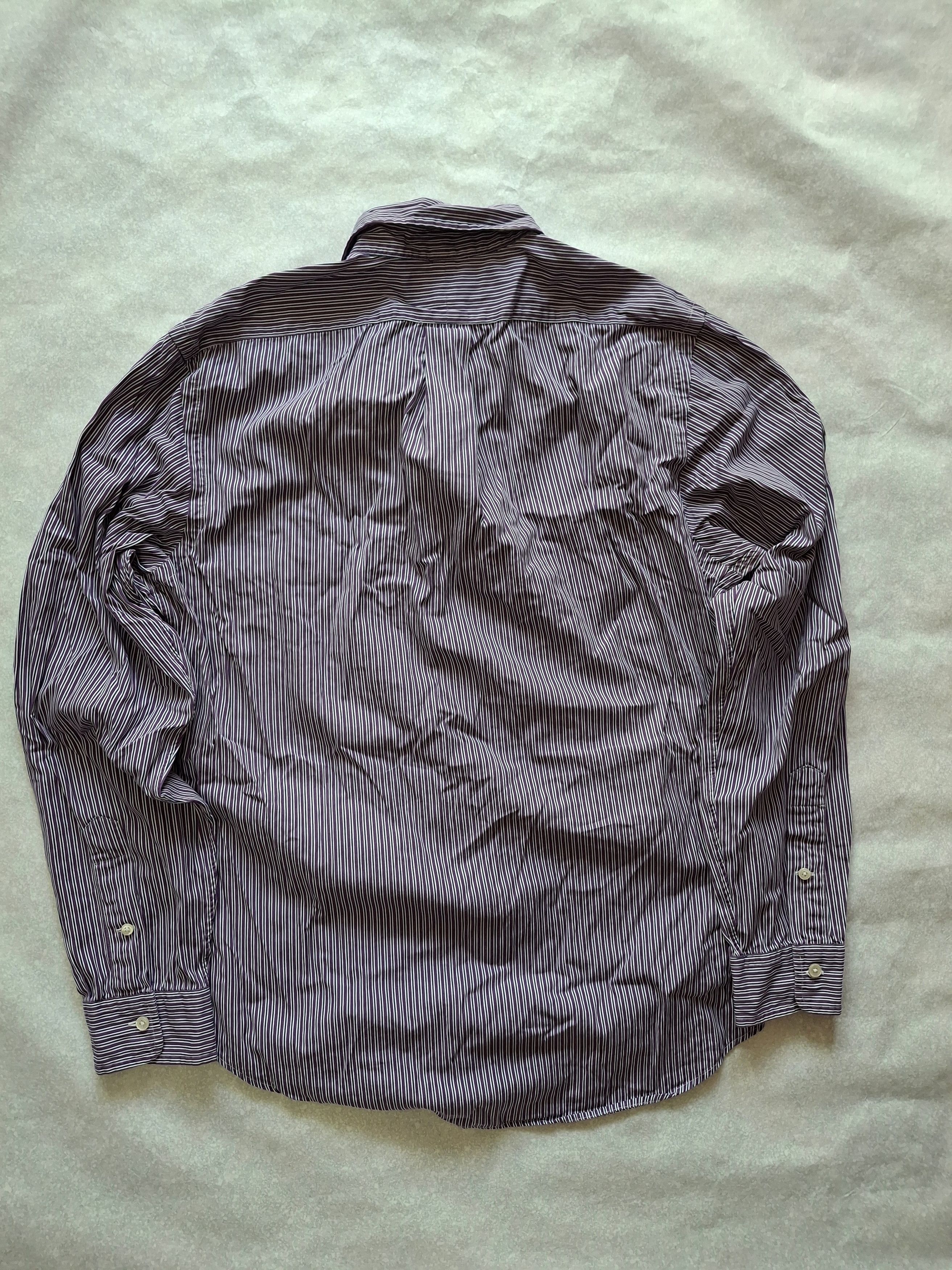 Polo Ralph Lauren × Vintage Vintage Polo Ralph Lauren Striped Designer Button Up Shirt Size US L / EU 52-54 / 3 - 5 Thumbnail