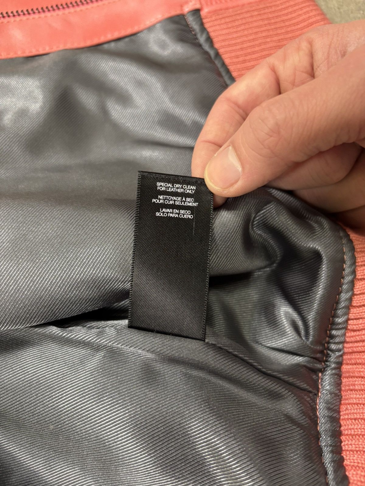 Avirex × HELLSTAR Hellstar x Avirex Jacket, Salvage Red Size US XL / EU 56 / 4 - 16 Thumbnail