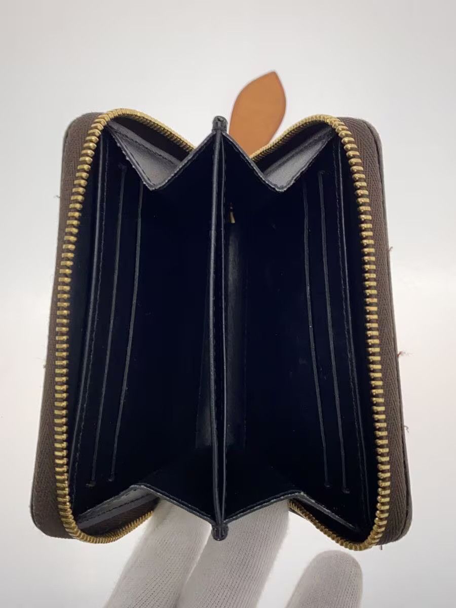 Louis Vuitton Louis Vuitton Monogram Giant Zippy Coin Purse Leather Brown Size ONE SIZE - 4 Thumbnail