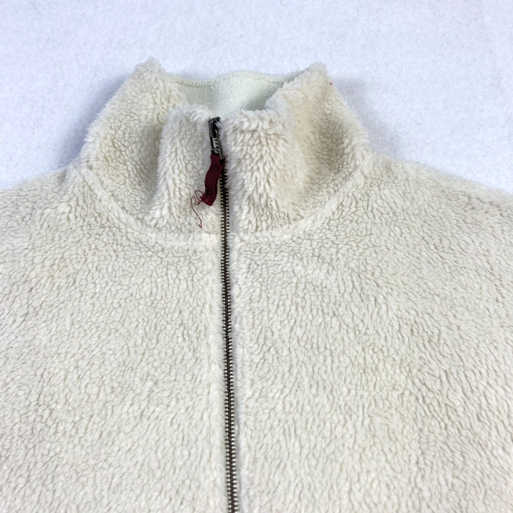 Vintage L.L. Bean Signature Sherpa Jacket Women's S Kangaroo Pocket Half Zip Outdoor Jacket Size S / US 4 / IT 40 - 5 Thumbnail