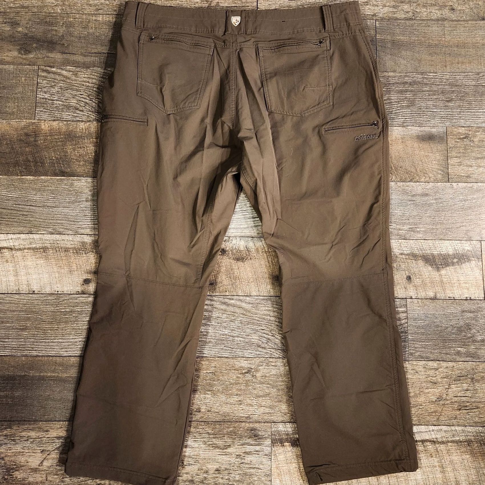 Vintage Kuhl Free Radikl Pants Mens 42x30 Brown Outdoor Performance Hiking Cargo 5-Pocket Regular Straight Vintage No Size US 42 / EU 58 - 6 Thumbnail