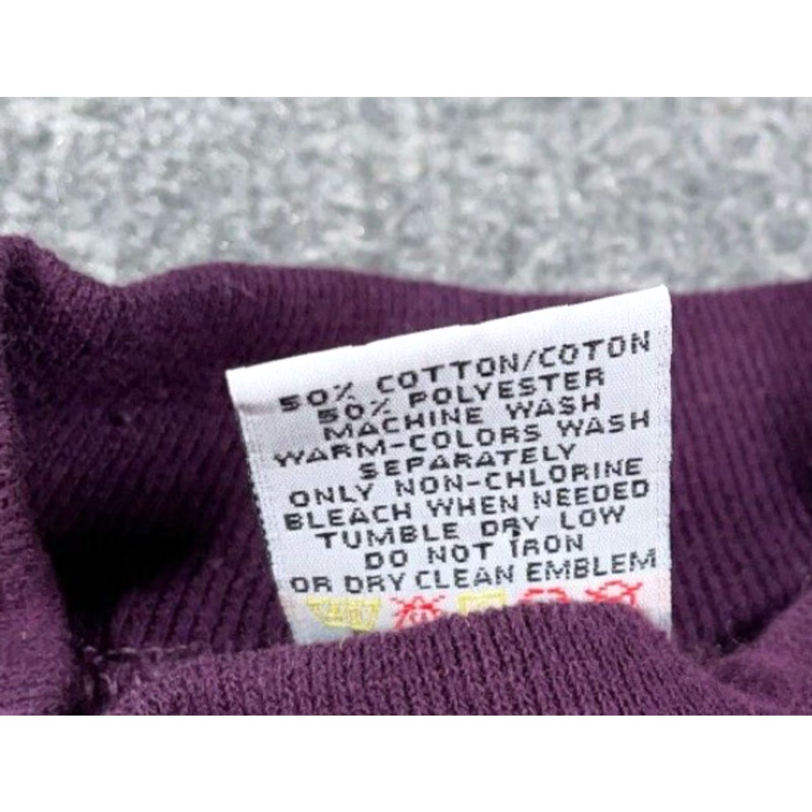 Vintage VINTAGE Chic Sweatshirt Large Purple Christmas Tree Mock Neck Holiday Grandma Women's Size L / US 10 / IT 46 - 5 Thumbnail