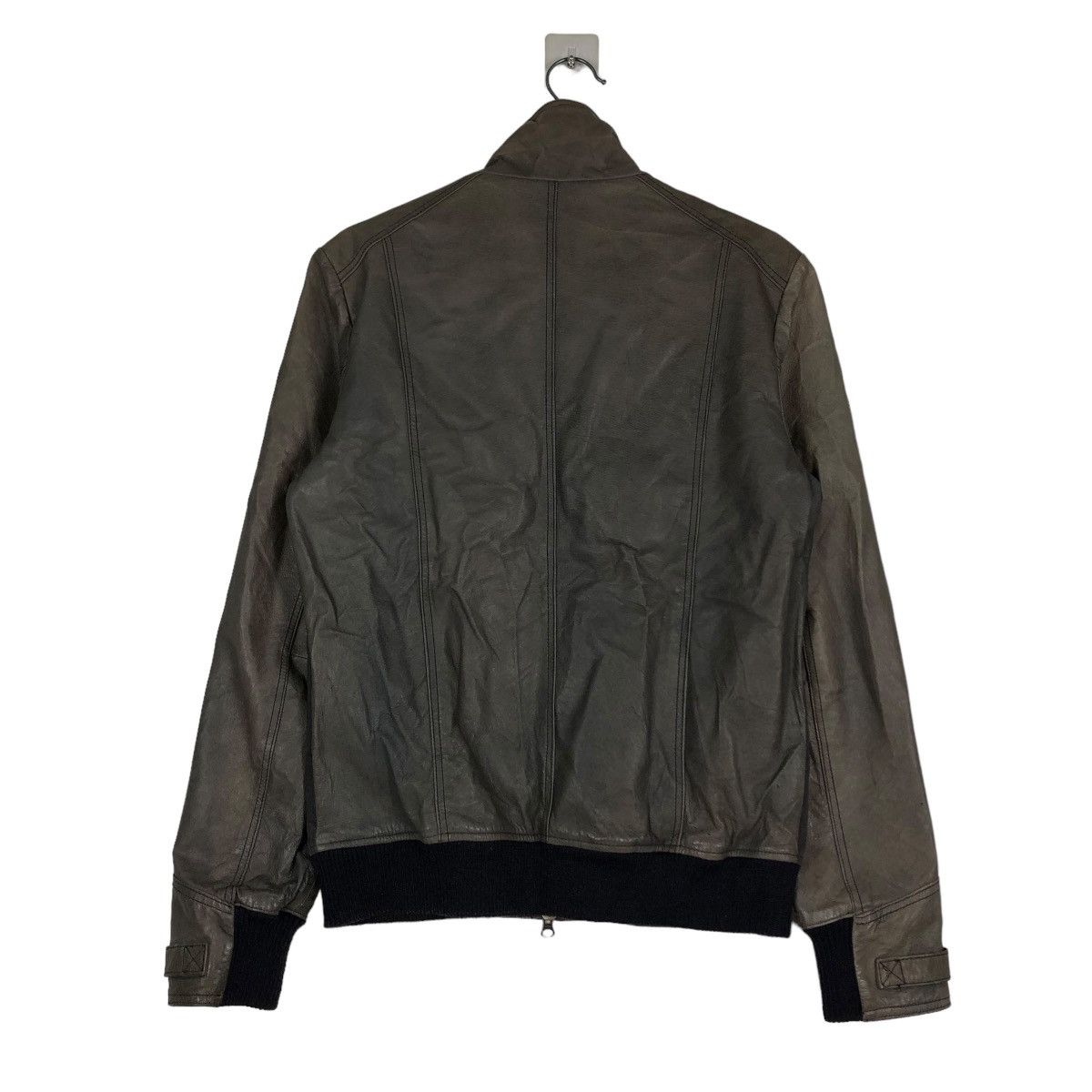 Japanese Brand 🔥VINTAGE CROPPED BIKER LEATHER JACKET PIGSKINS LIDAH JAPAN Size US S / EU 44-46 / 1 - 10 Thumbnail