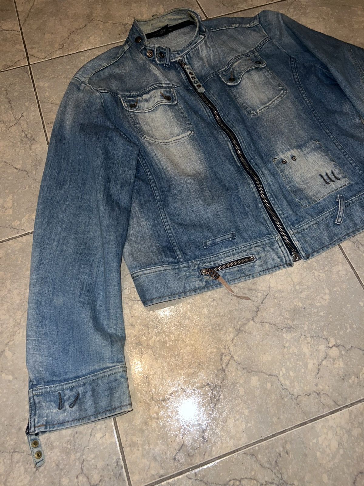 Diesel Diesel Denim Jacket Size L / US 10 / IT 46 - 2 Thumbnail