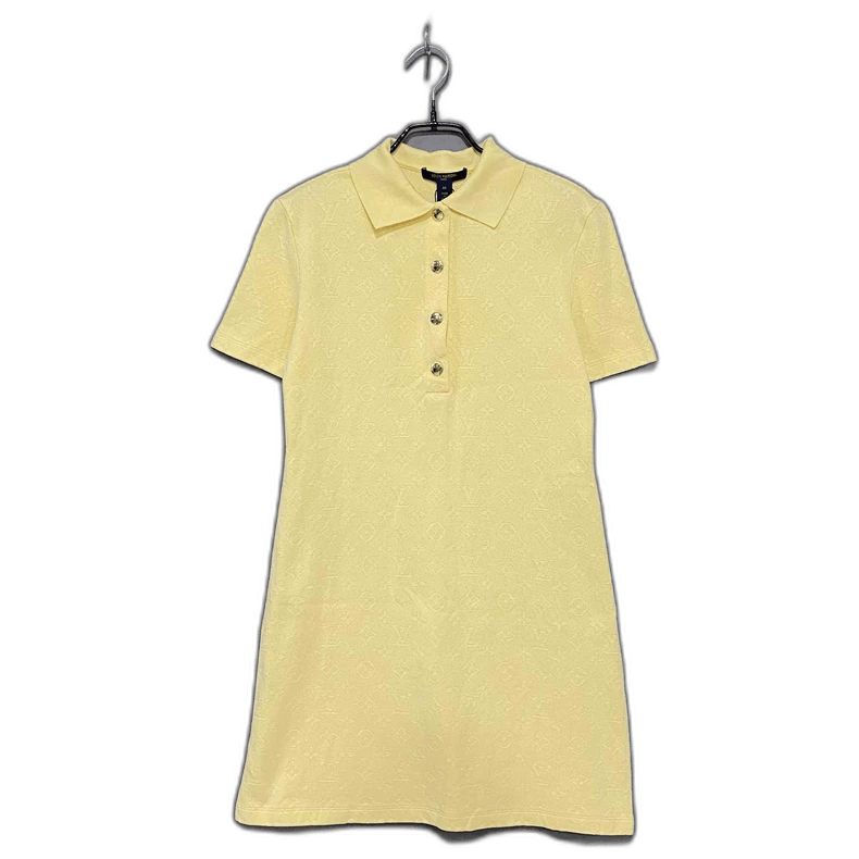 Louis Vuitton Yellow Short Sleeve Knitted Dress by Louis Vuitton Size M / US 6-8 / IT 42-44 - 1 Thumbnail