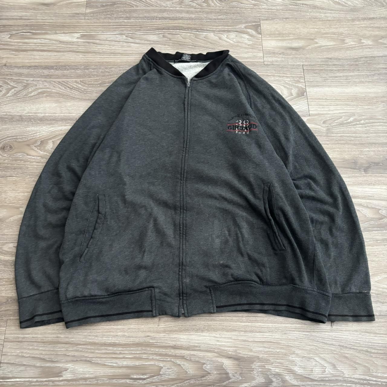 Marithe + Francois Girbaud Crazy Vintage Y2K/2000s Marithe + Francois Girbaud Zip Up Sweatshirt! Size 2XL Size US XXL / EU 58 / 5 - 1 Thumbnail