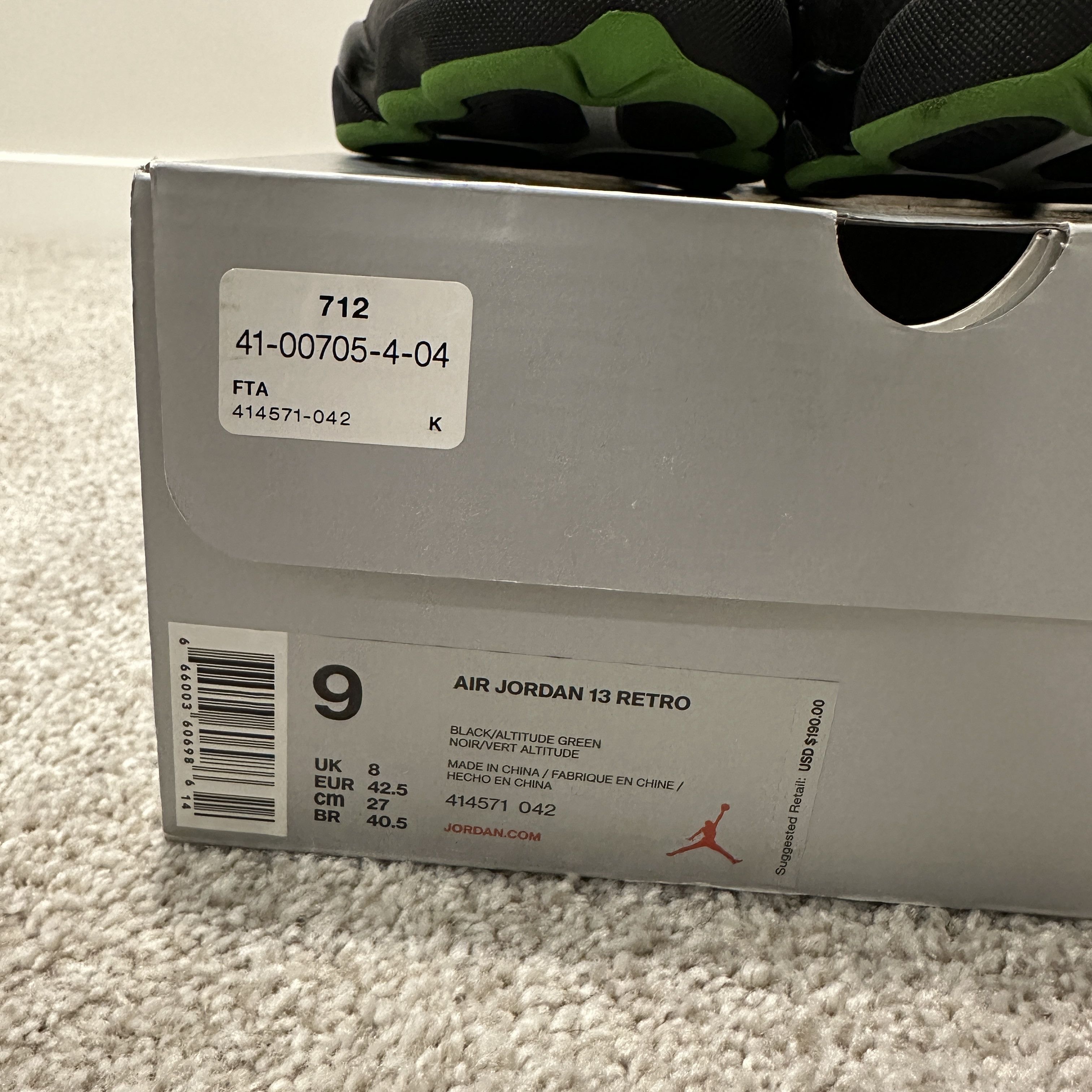 Jordan Brand Air Jordan 13 Retro "Altitude" 2017 Size US 9 / EU 42 - 9 Thumbnail