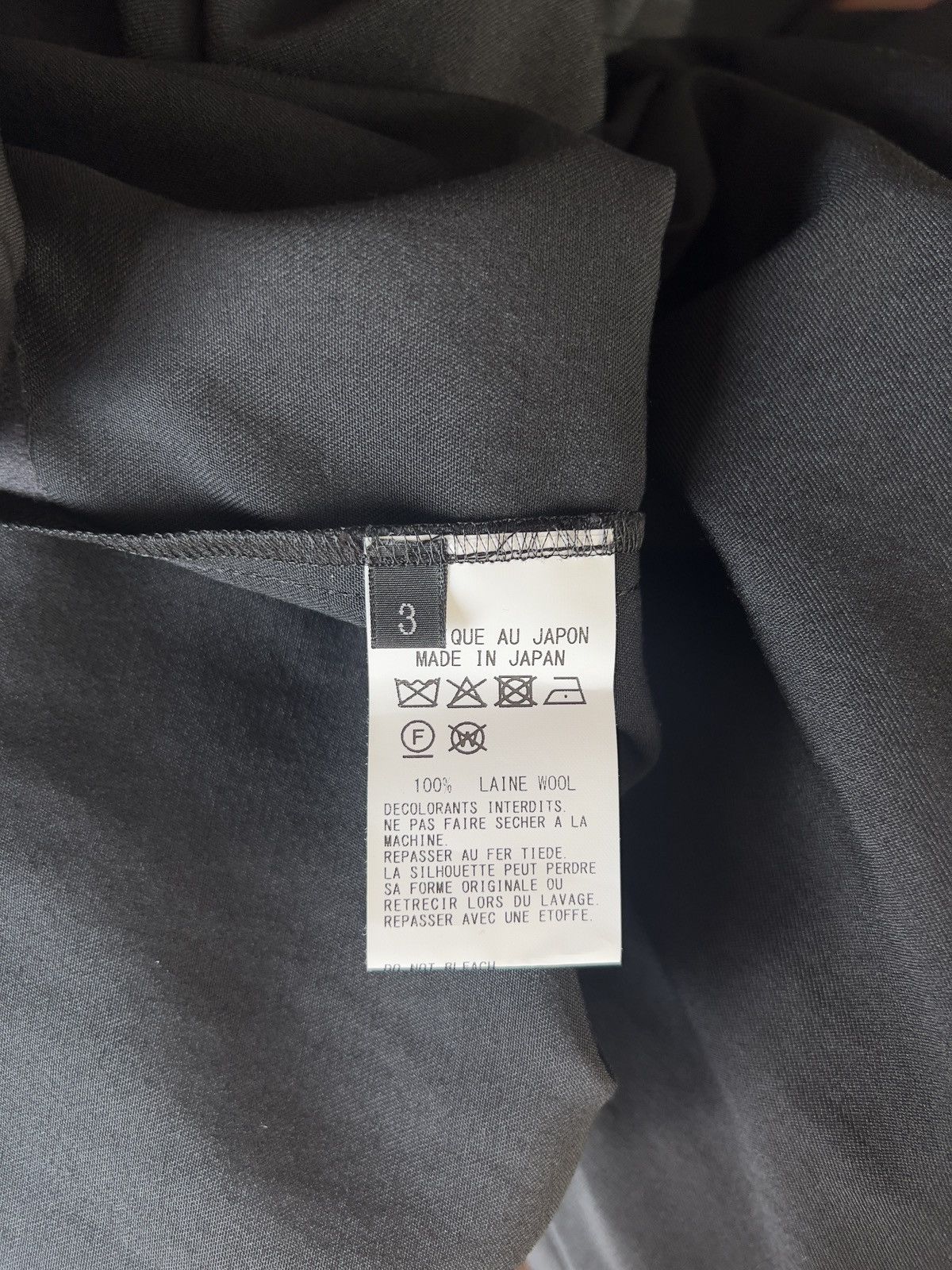 Ground Y Ground Y Yohji Yamamoto - W/GABARDINE KARASU Crow Pants Size US 30 / EU 46 - 20 Thumbnail
