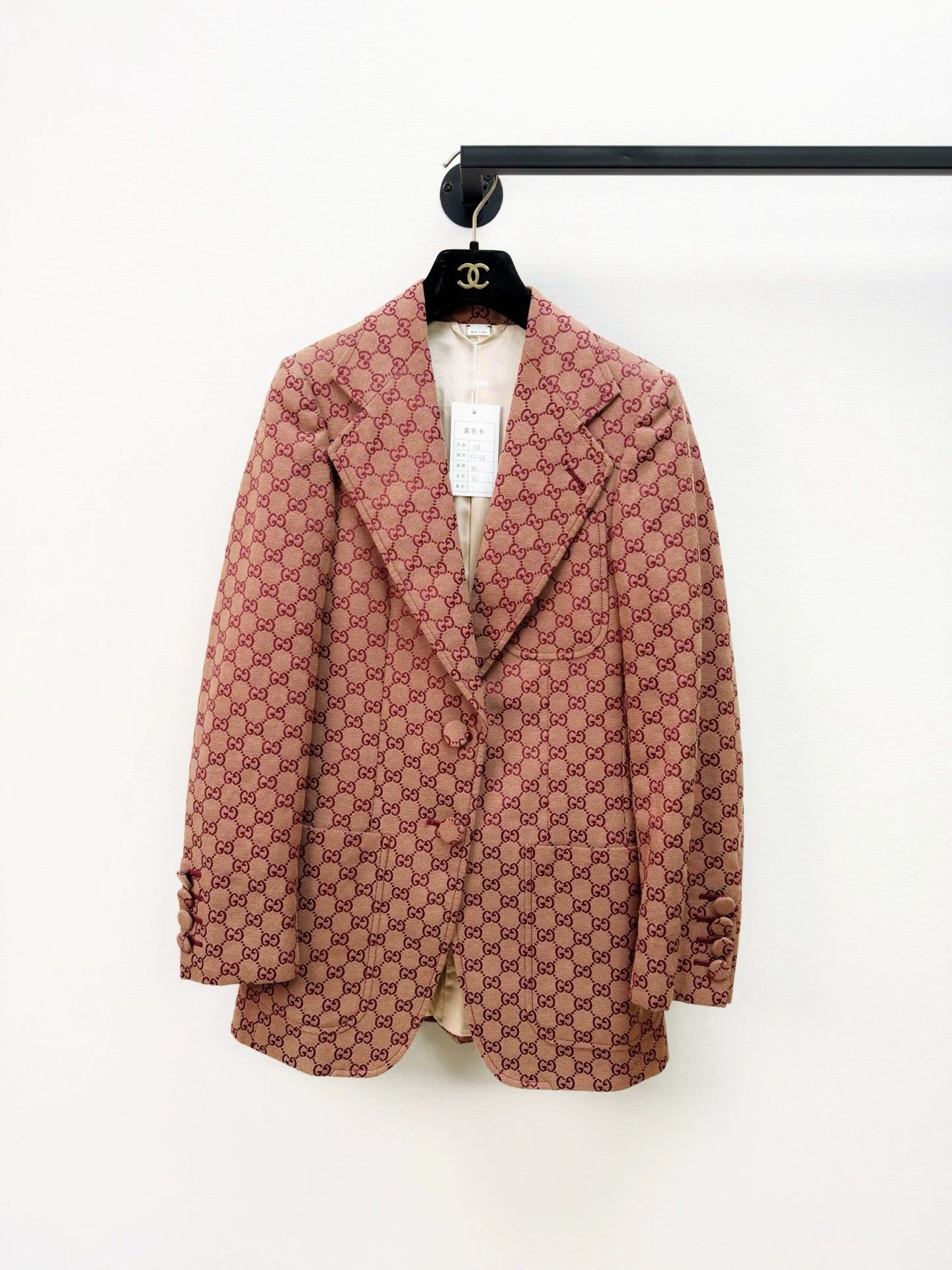 Gucci Gucci all-over print blazer Size XS / US 0-2 / IT 36-38 - 1 Thumbnail