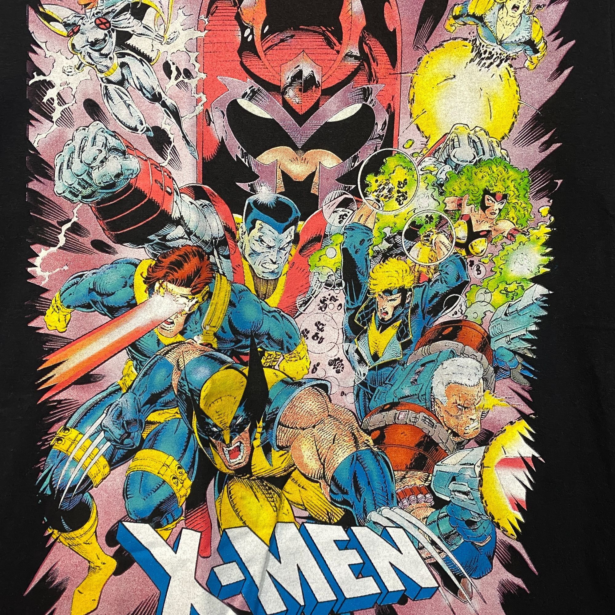 Marvel Comics X-Men "Jump Out Team" 90's Marvel Comics T-Shirt Small Size US S / EU 44-46 / 1 - 2 Thumbnail