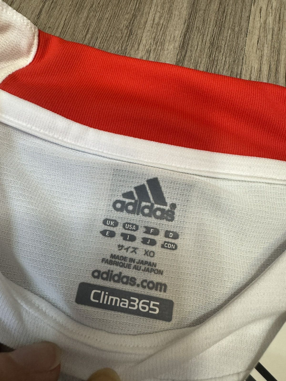 Adidas Japan 08/09 long sleeves player issue away shirt (Bnwt) Size US L / EU 52-54 / 3 - 6 Thumbnail