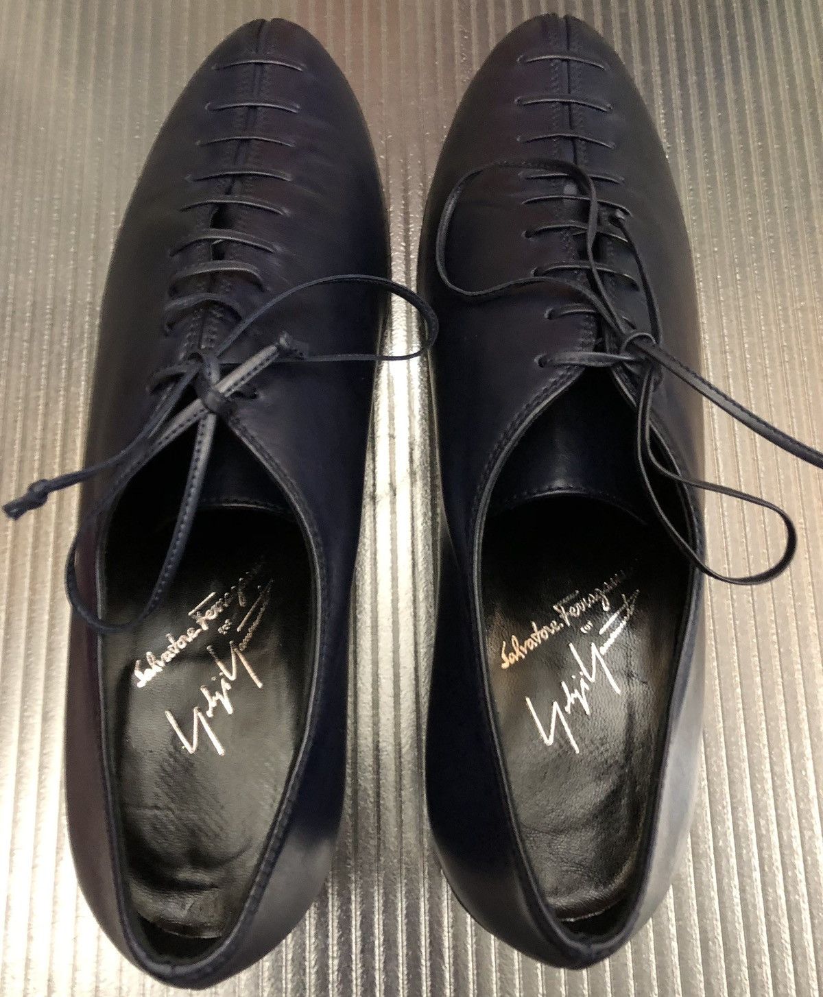 Salvatore Ferragamo Salvatore Ferragamo x Yohji Yamamoto Leonina Laced 9.5 C NEW Size US 9.5 / IT 39.5 - 8 Thumbnail