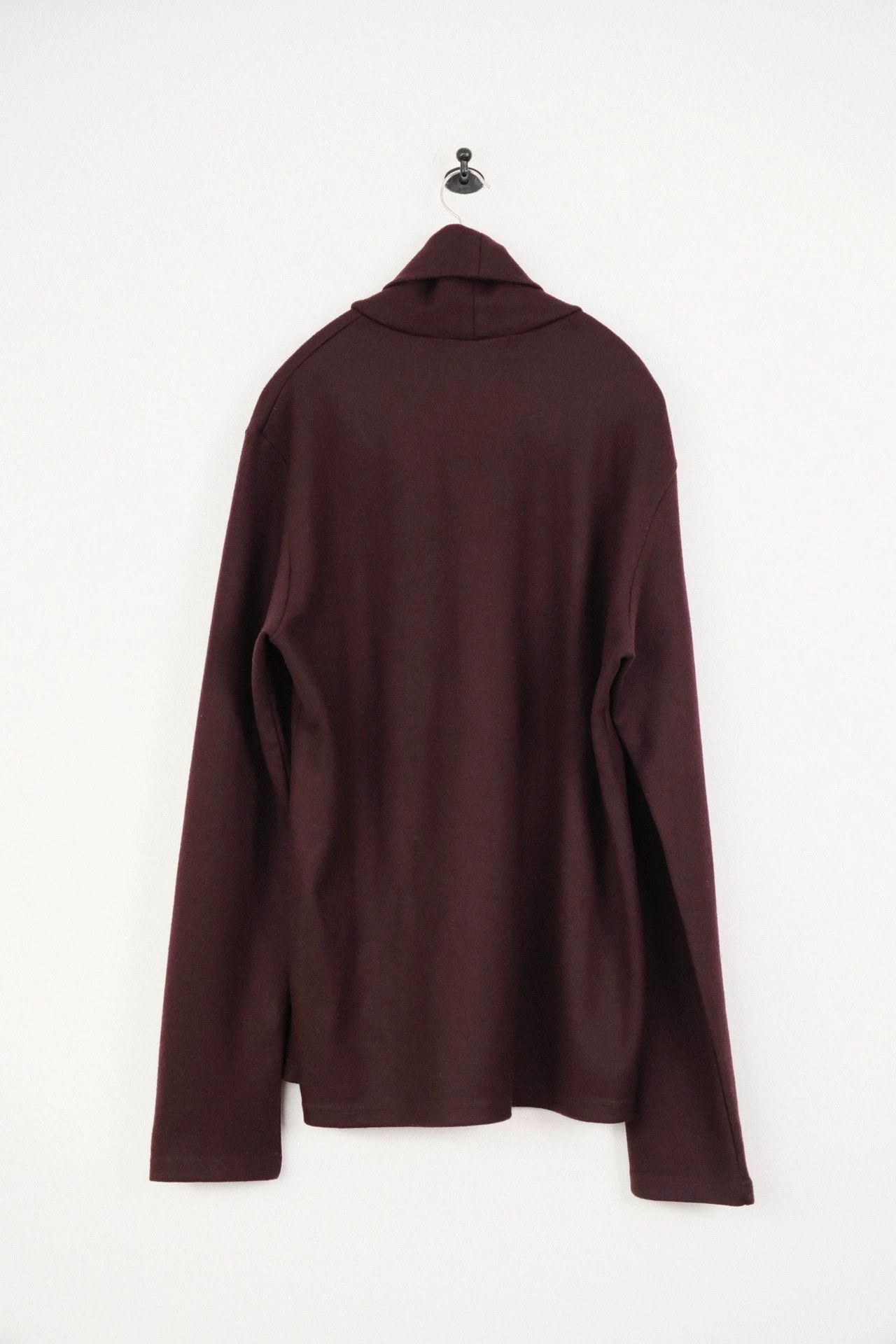 Yohji Yamamoto Yohji Yamamoto 05AW yohji High Neck Bordeaux Red Knit 3 Size US L / EU 52-54 / 3 - 2 Thumbnail