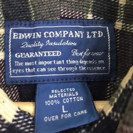 Edwin Japanese Brand Edwin Plaid Tartan Flannel Shirt Size US L / EU 52-54 / 3 - 3 Thumbnail