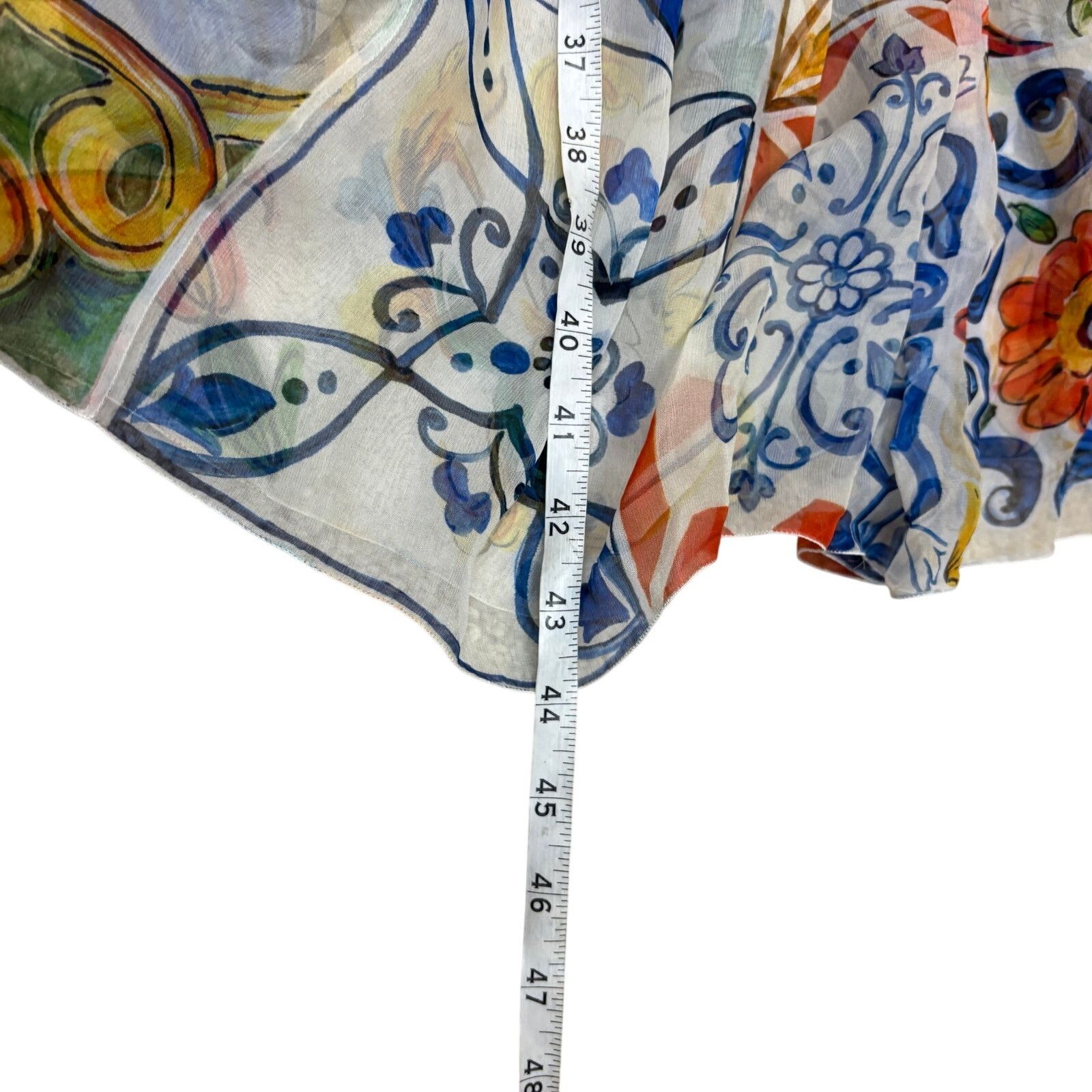 Dolce & Gabbana Dolce & Gabbana Majolica Silk Wide Sleeves Dress Women's 40 Size S / US 4 / IT 40 - 8 Thumbnail