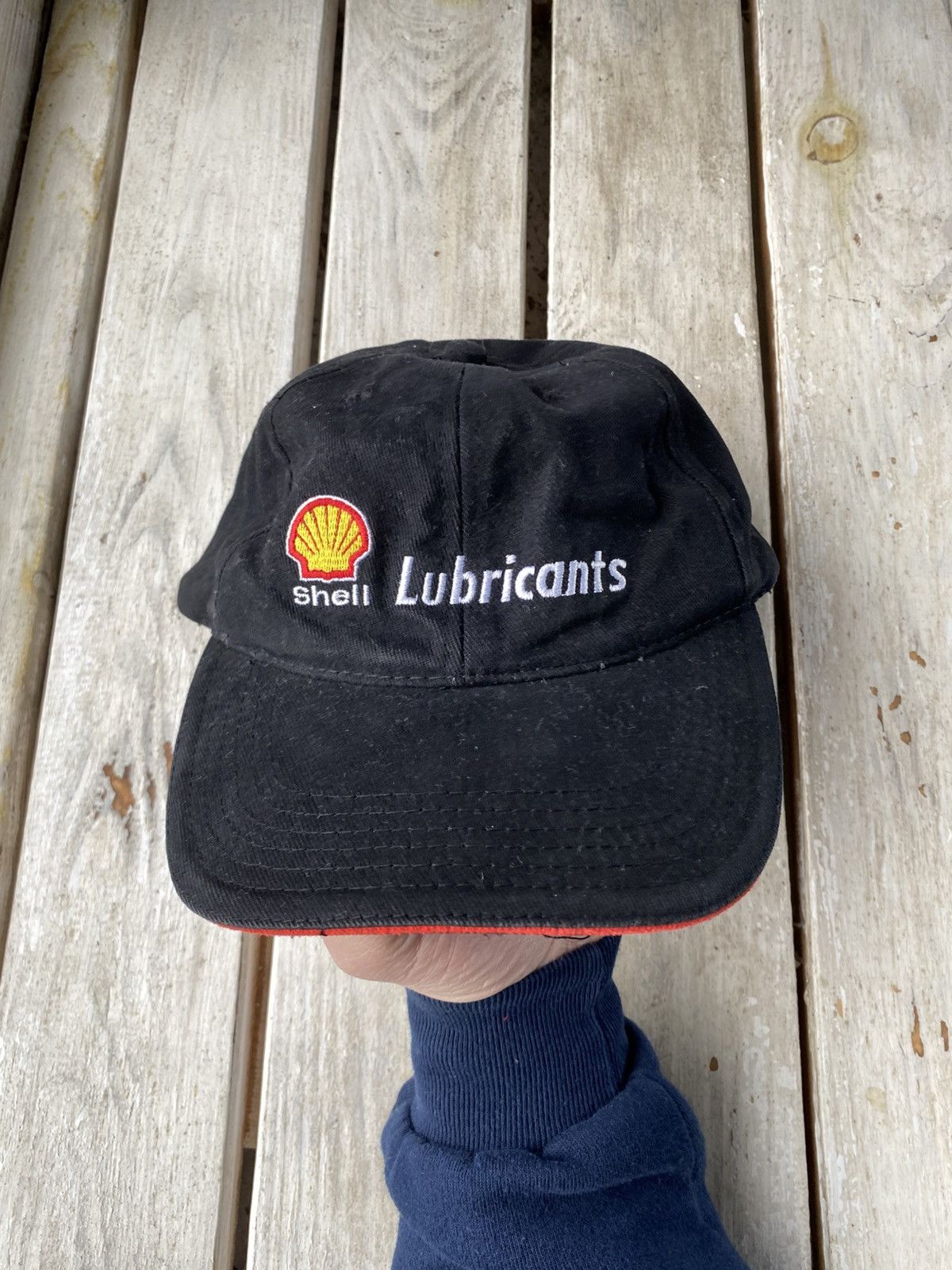 Vintage Vintage 90s Formula 1 Racing Shell Lubricants Ferrari cap Size ONE SIZE - 2 Thumbnail