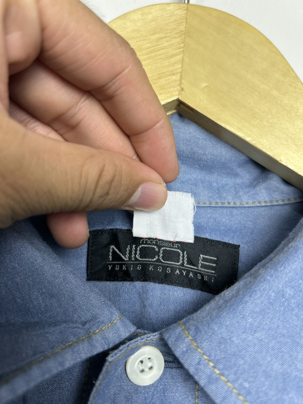 Japanese Brand Vintage Monsieur Nicole yuxio Kosayashi Size US XL / EU 56 / 4 - 5 Thumbnail