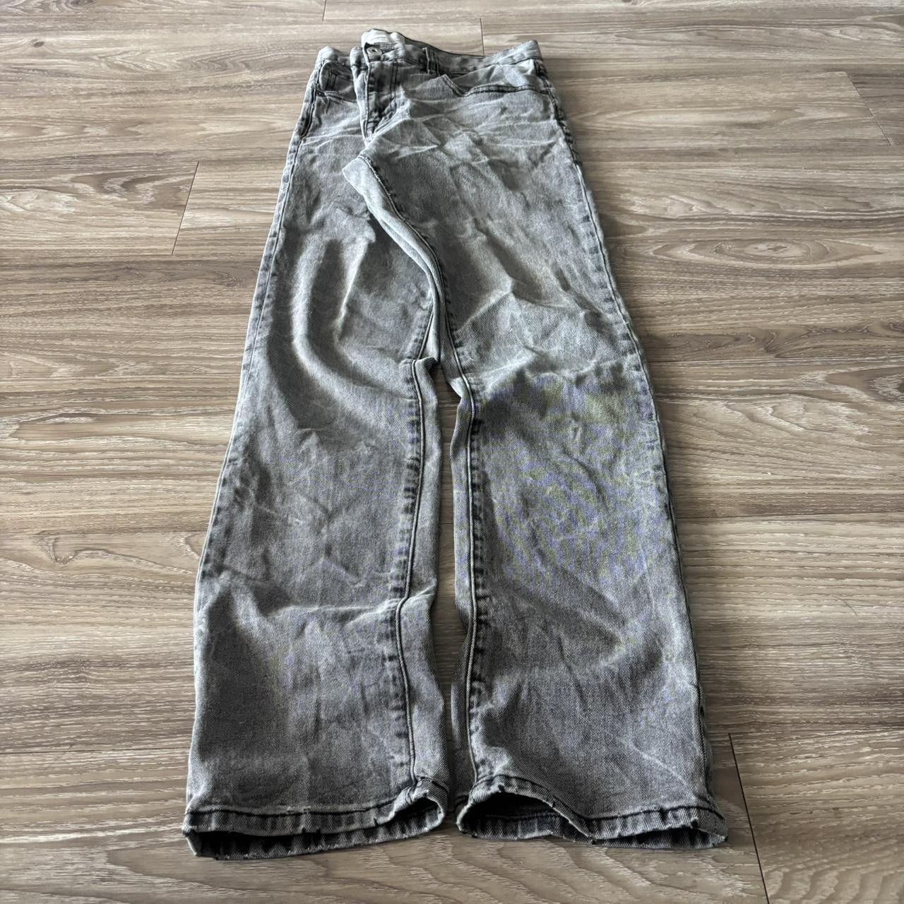 Ecko Unltd. Crazy Vintage Y2K/2000s Grunge Faded Black Ecko Denim Jeans! 34x31 Size US 34 / EU 50 - 3 Thumbnail