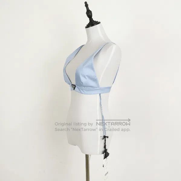 Prada Prada Triangle Logo Light Blue Vest 38 Size . Size S / US 4 / IT 40 - 2 Thumbnail