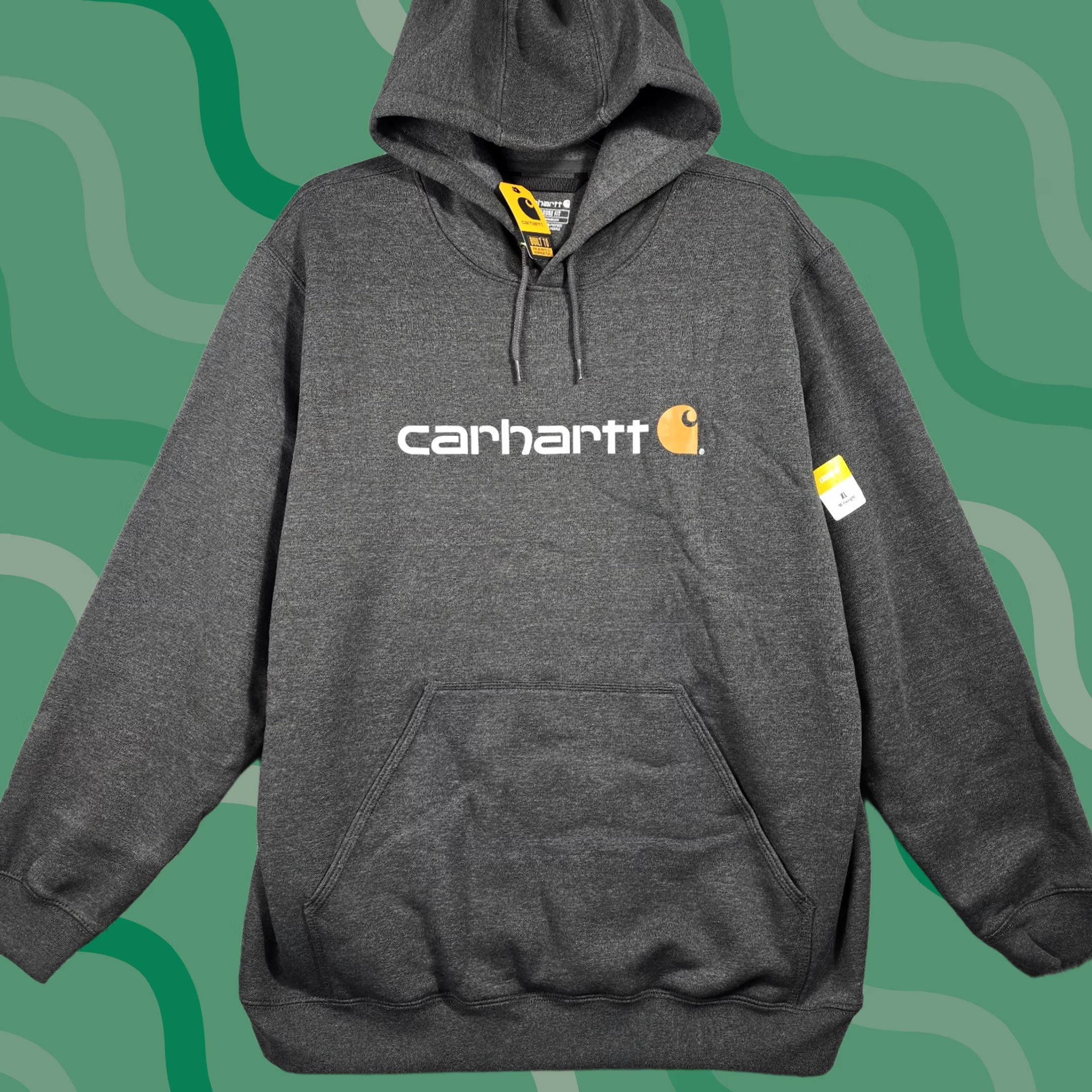 Carhartt Carhartt Hoodie Mens XL Gray Fleece Sweatshirt Outdoor Sweater Extra Large NWT Size US XL / EU 56 / 4 - 1 Thumbnail
