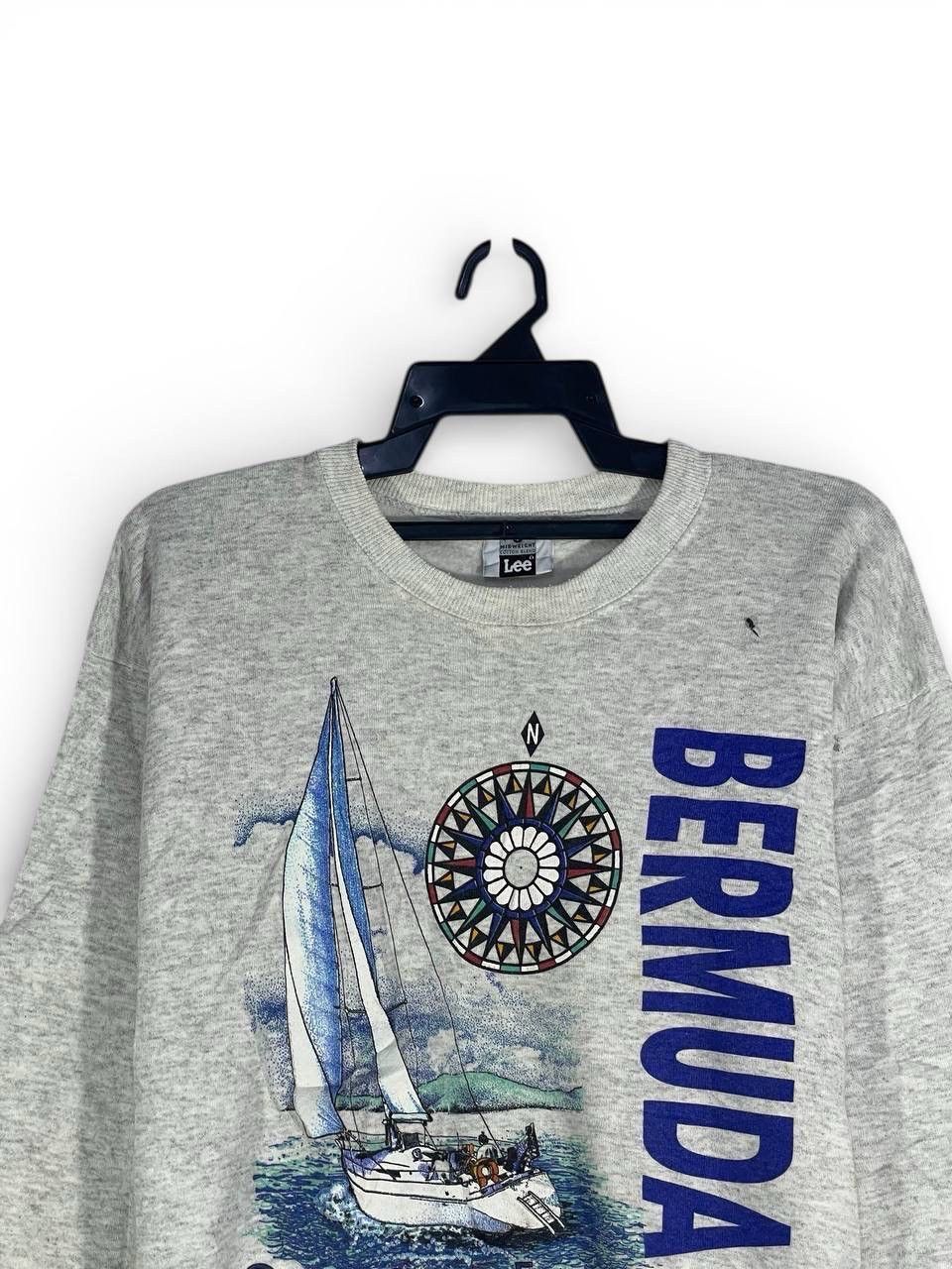 Other Vintage 90s bermuda ocean expedition sweatshirt size L Size US L / EU 52-54 / 3 - 2 Thumbnail