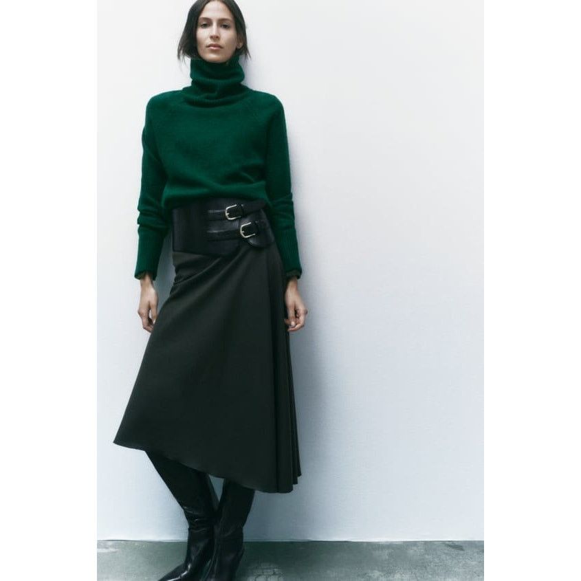 Bottega Veneta Bottega Veneta Salon 02 Army Green Ribbed Knit Sweater | NEW Size L / US 10 / IT 46 - 5 Thumbnail