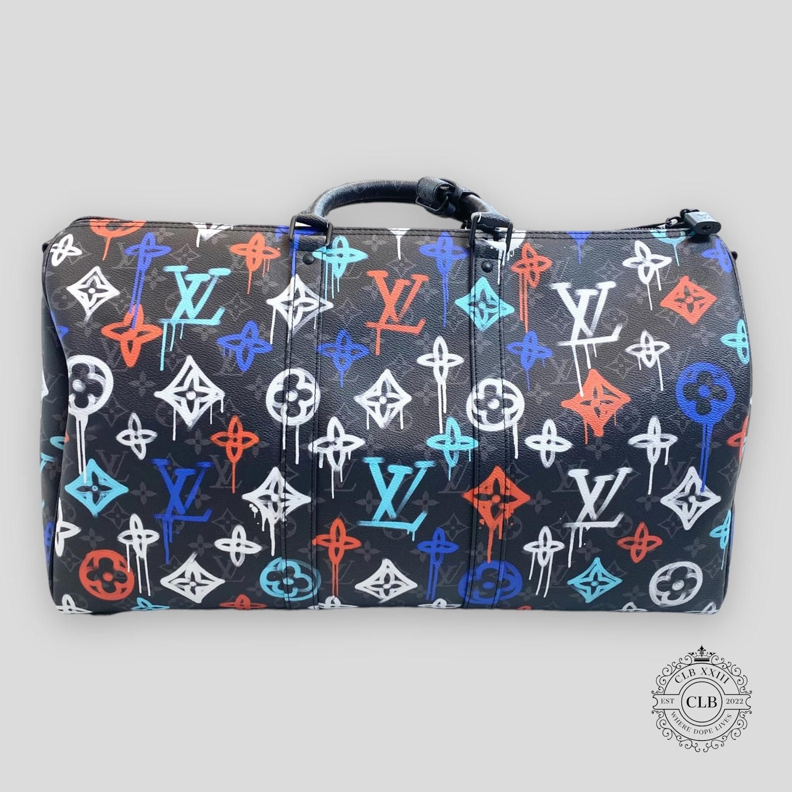 Louis Vuitton LOUIS VUITTON KEEPALL BANDOULIÈRE 50 - GRAFFITI MONOGRAM Size ONE SIZE - 2 Thumbnail