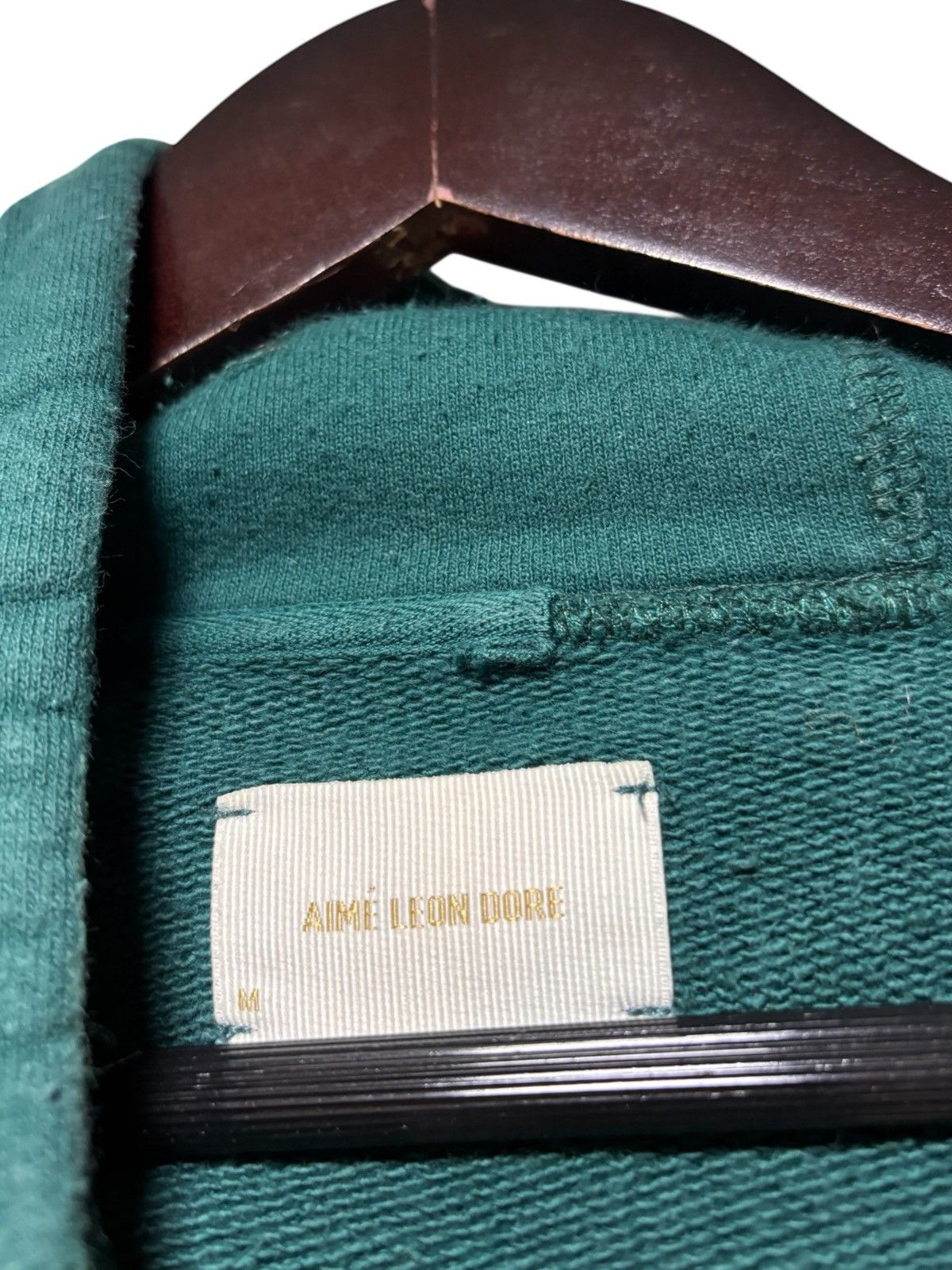 Aime Leon Dore × Porsche Design Aime Leon Dore X Porsche 964 Green Hoodie Sweatshirt Size M Size US M / EU 48-50 / 2 - 6 Thumbnail