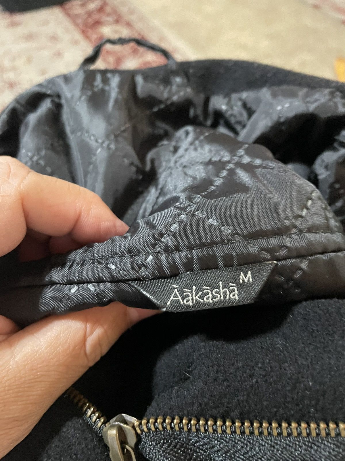 Designer × Japanese Brand Aakasha Wool Blend Zippered jacket Size US M / EU 48-50 / 2 - 9 Thumbnail