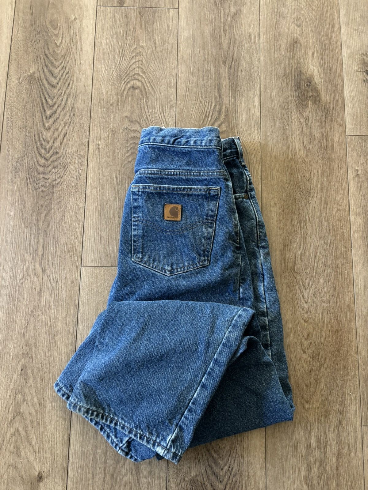 Carhartt CARHARTT “DENIM” FLEECE LINED Size US 29 - 1 Thumbnail
