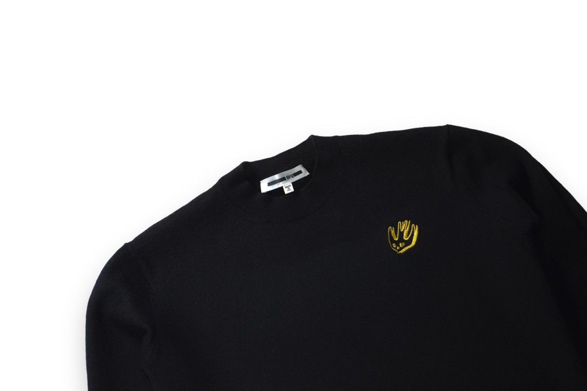 Alexander McQueen Alexander McQueen McQ Swallow Wool Knit Jumper Size L / US 10 / IT 46 - 3 Thumbnail