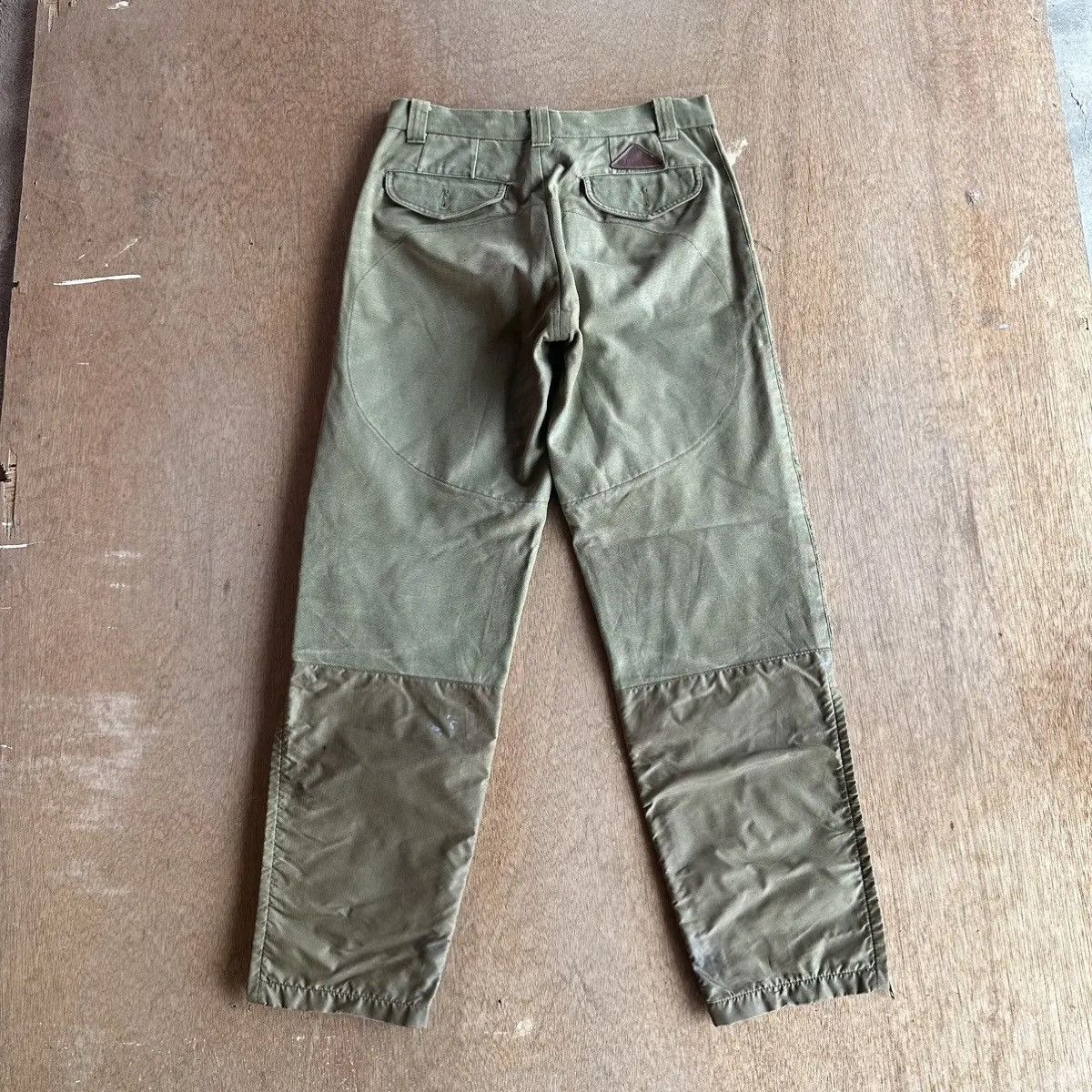 DAIWA STEALS💥90’s Vintage TIMBERLINE DoubleKnee Rusty Dirty Pants Size US 29 - 18 Thumbnail